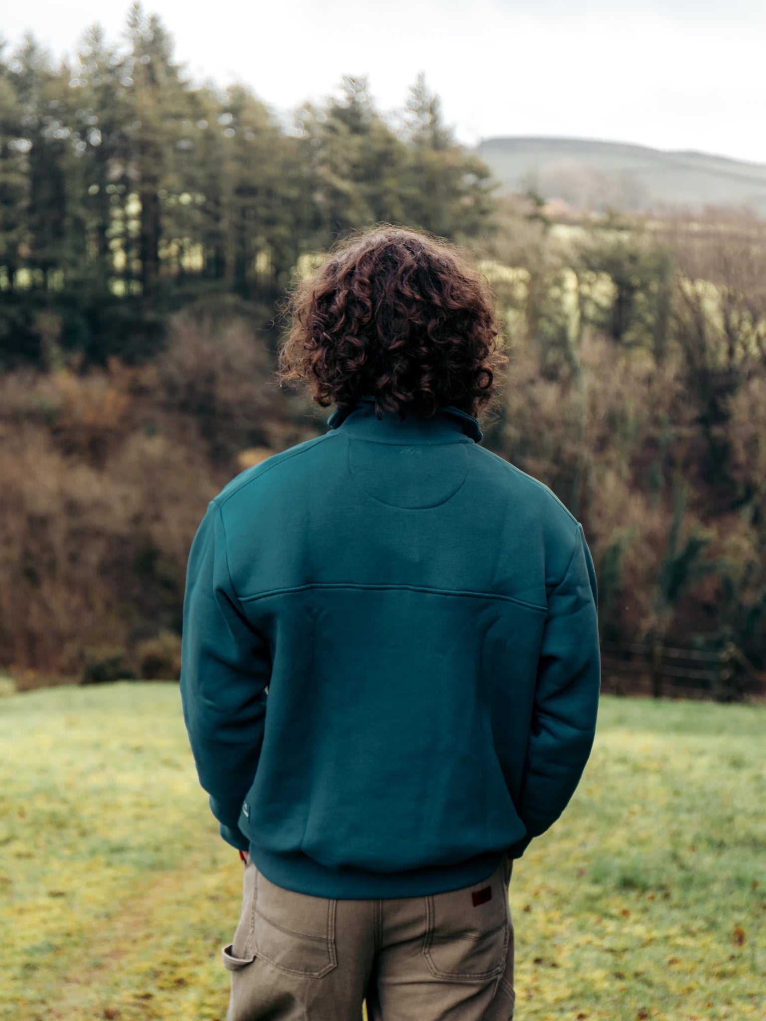 Bracken Quarter Zip - Marine