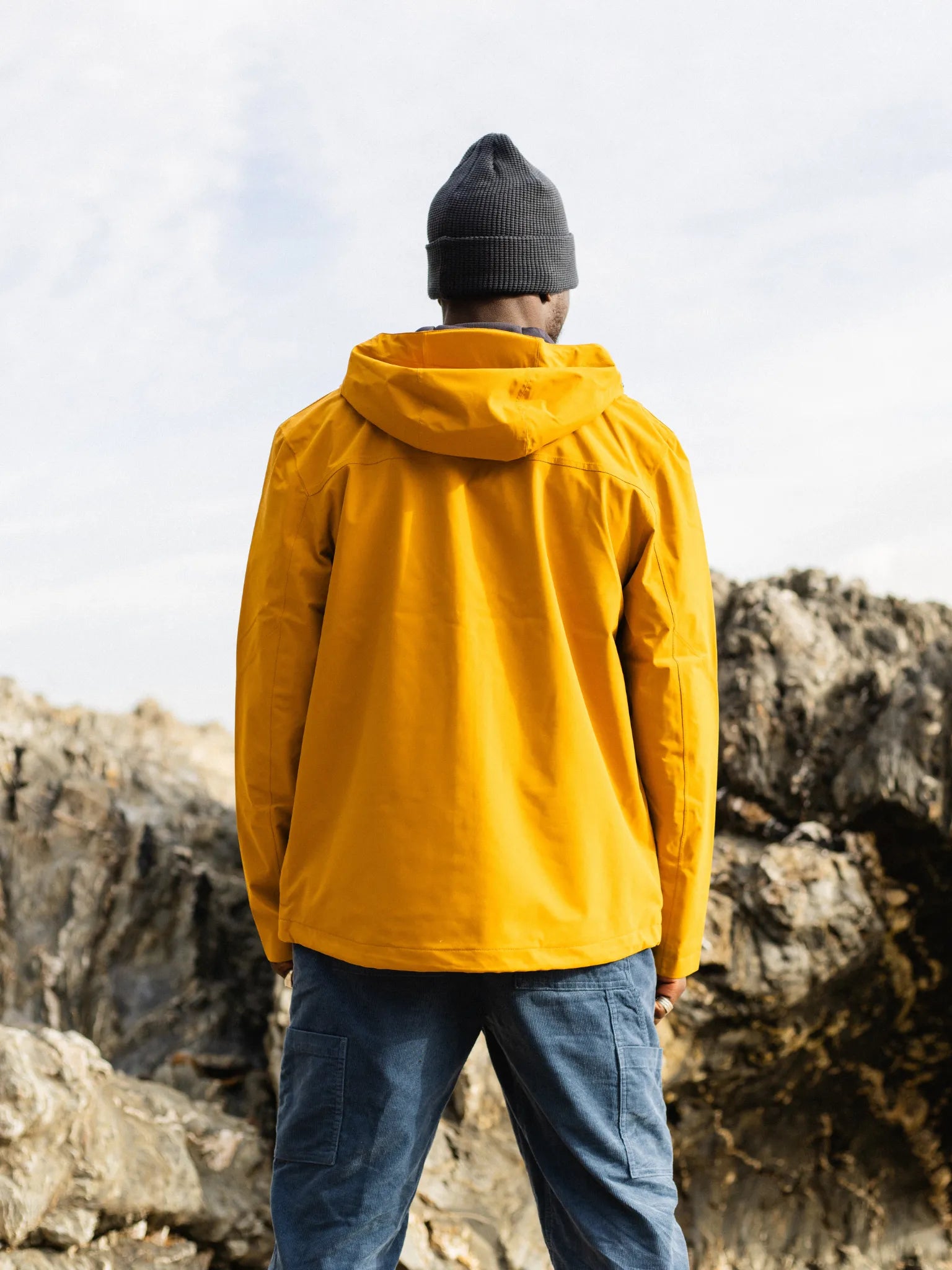 Arpette Jacket - Mens - Mustard