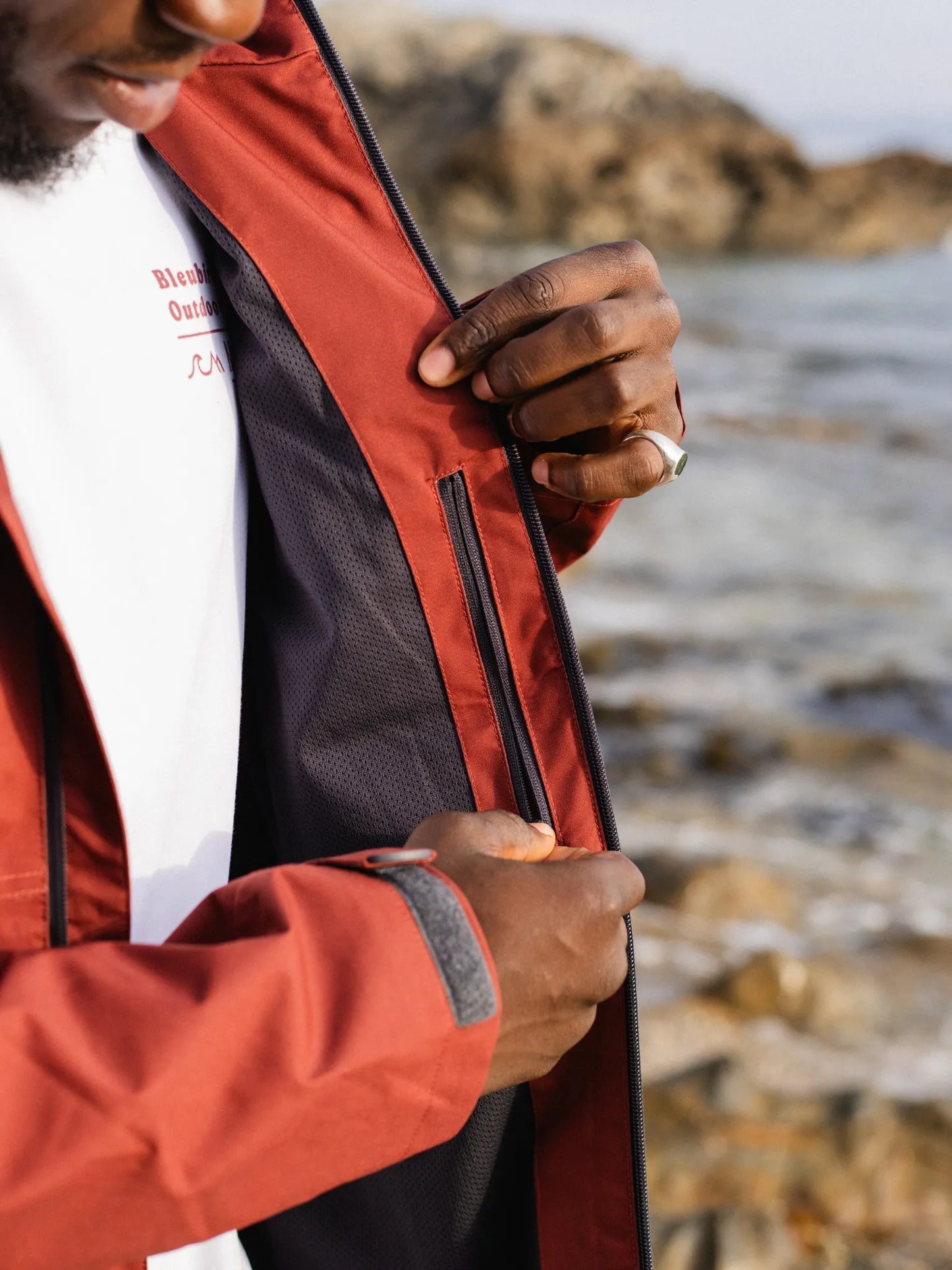 Arpette Jacket - Mens - Rust