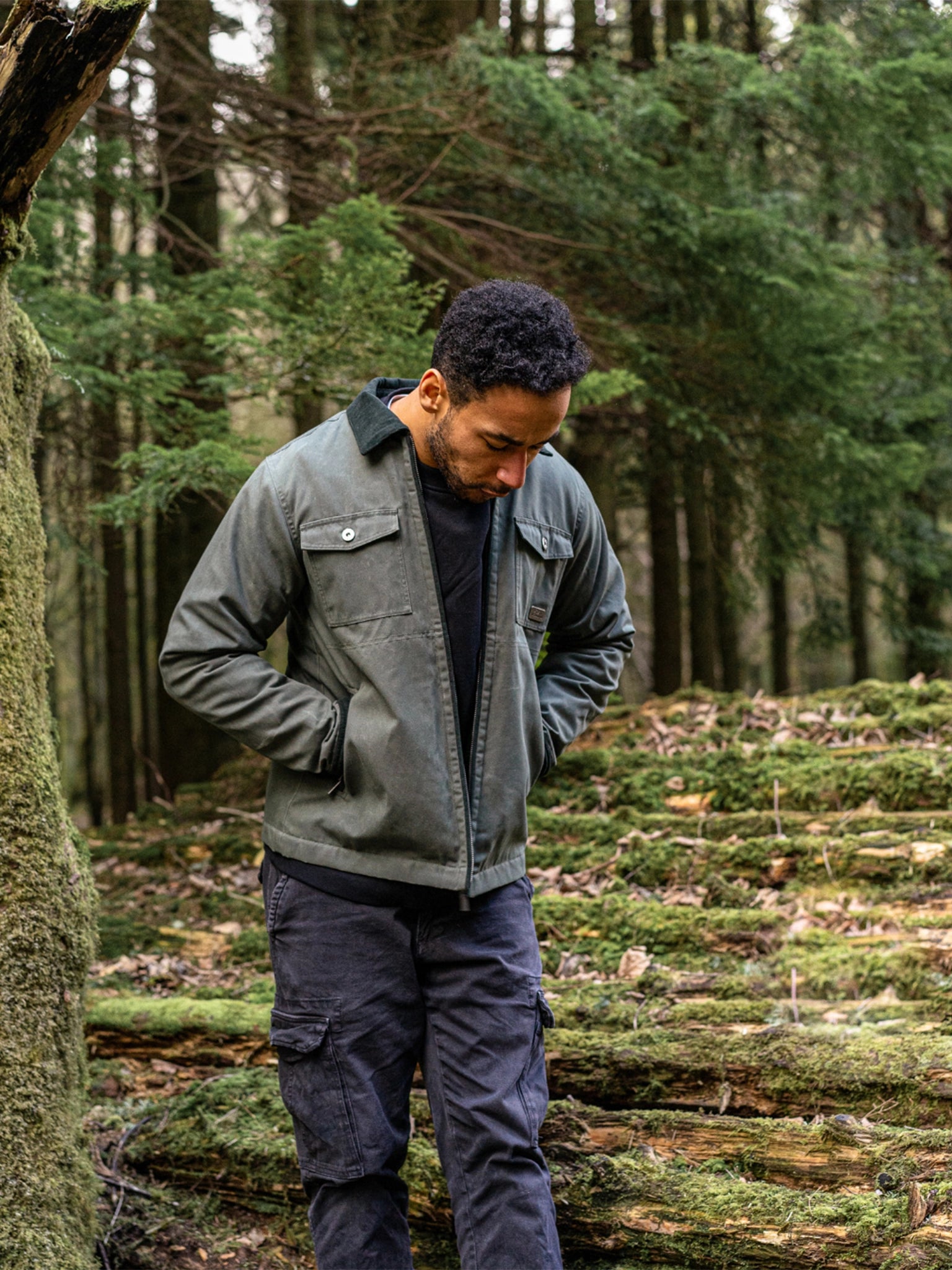 Aspen Jacket - Mens - Washed Forest