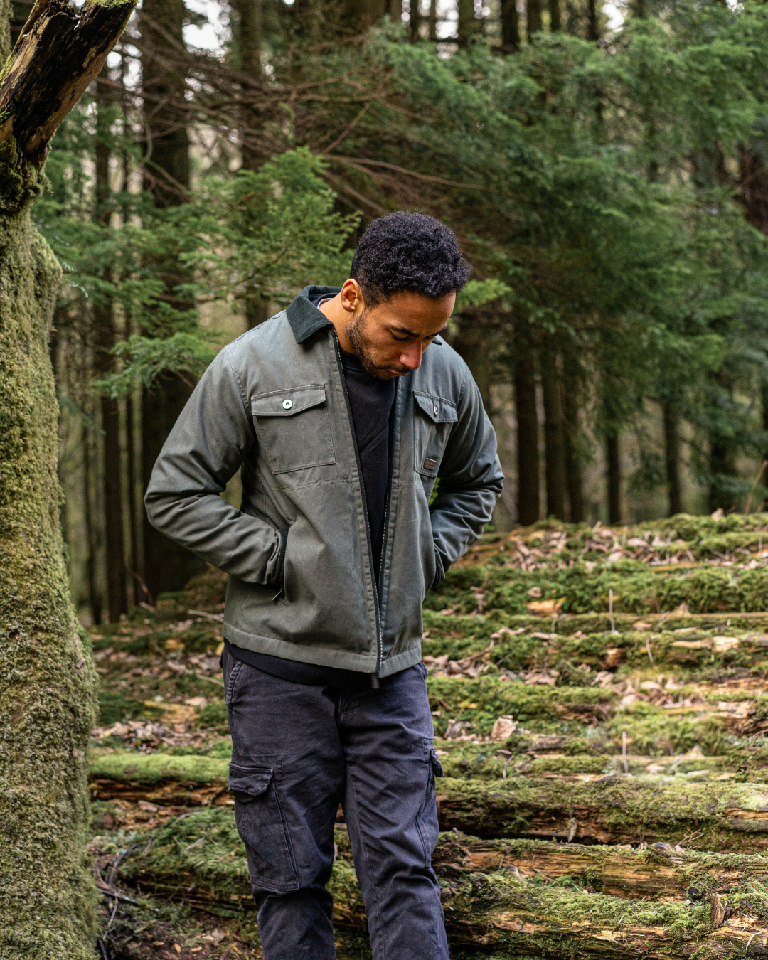 Aspen Jacket - Mens - Washed Forest