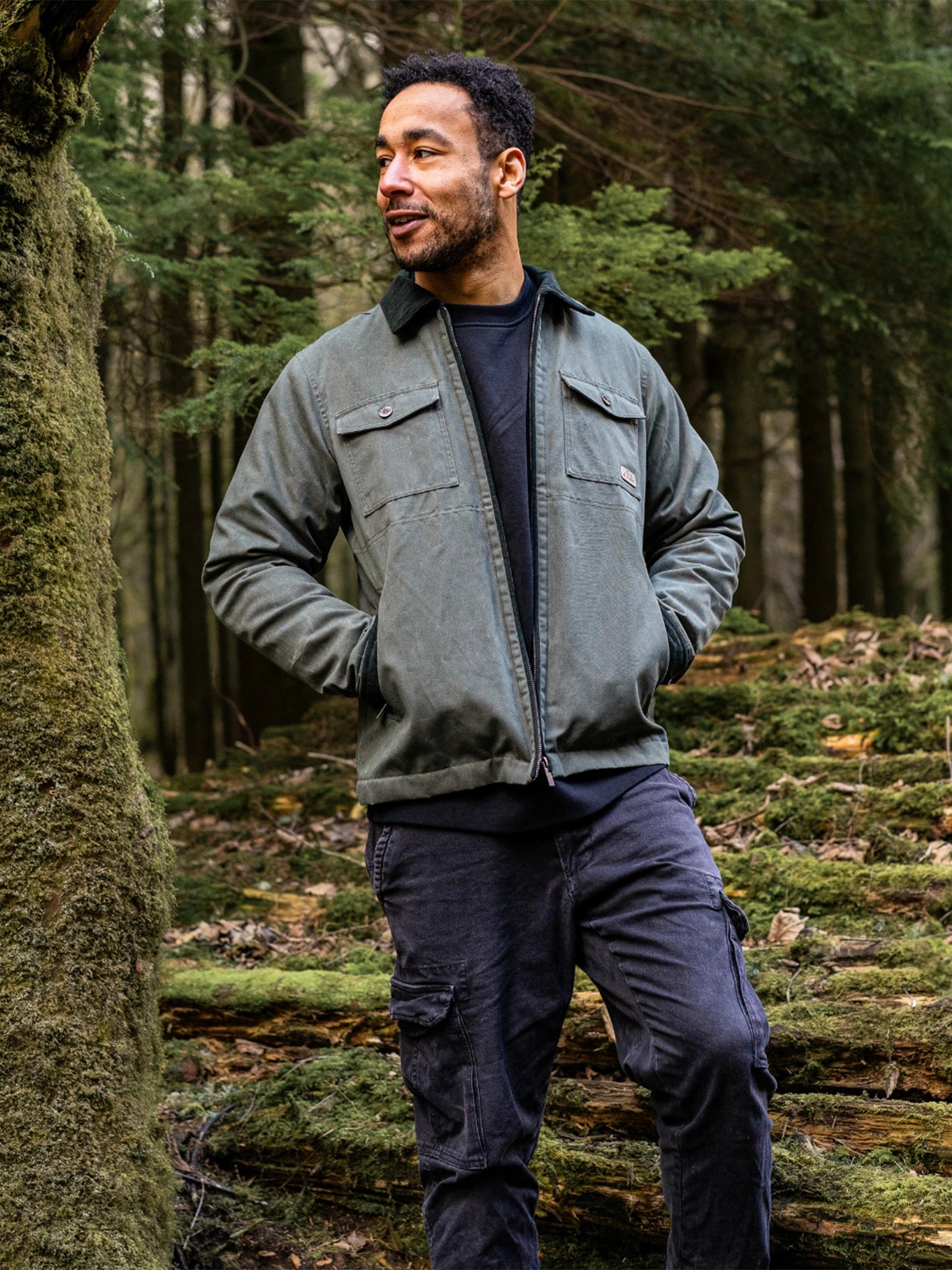 Aspen Jacket - Mens - Washed Forest