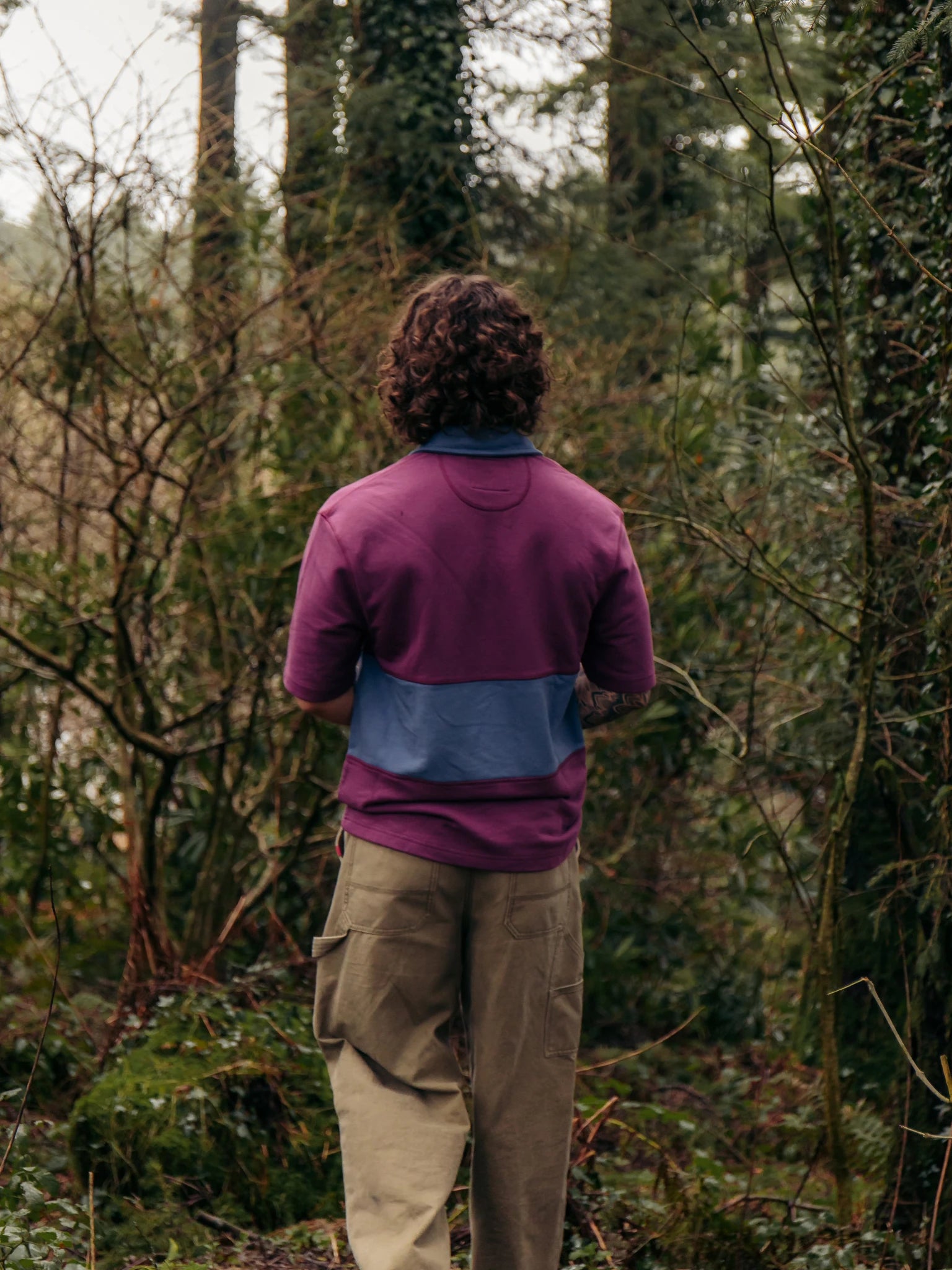 Binder Shirt - Berry