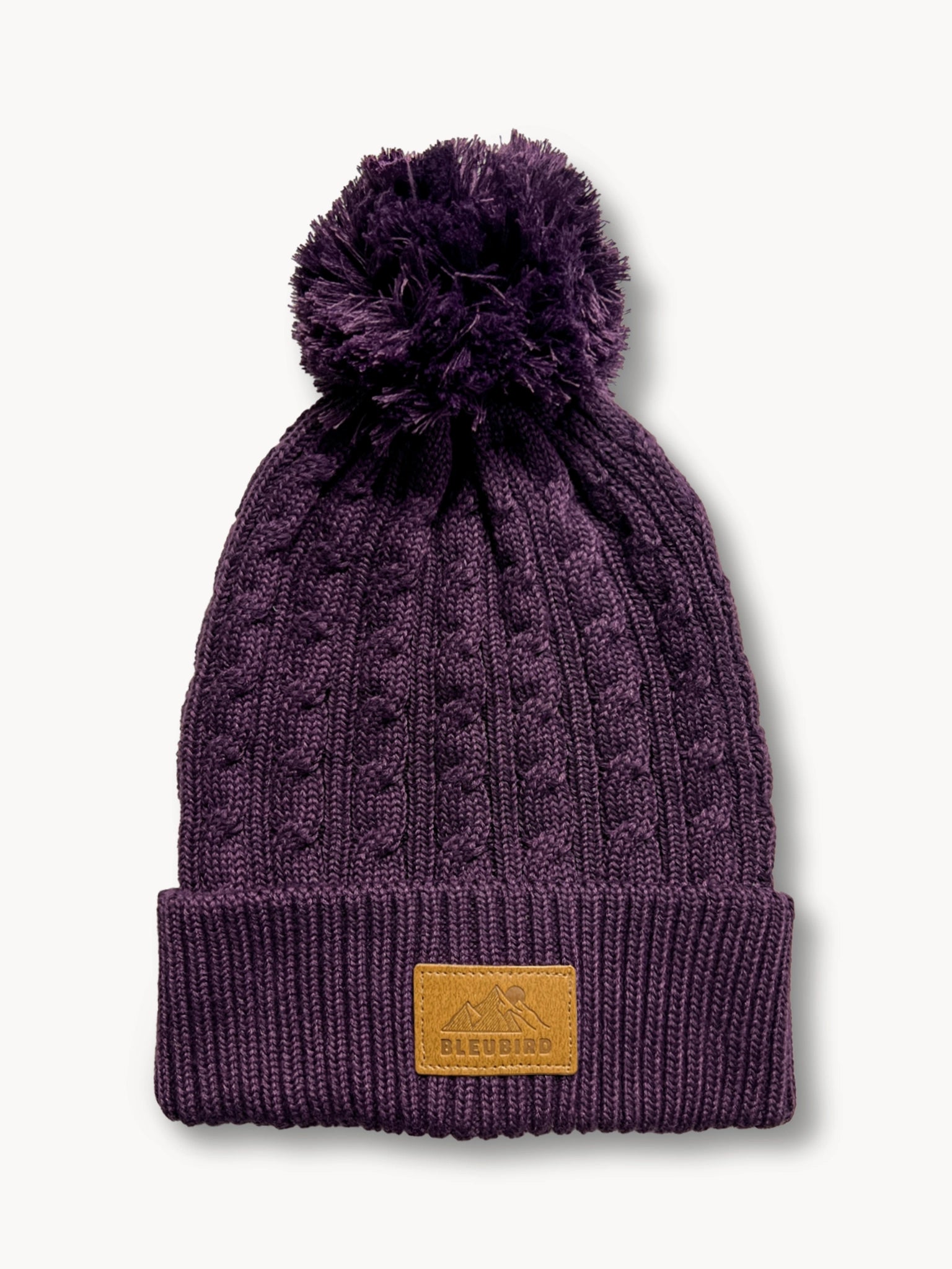 Bobble Beanie Recycled - Berry