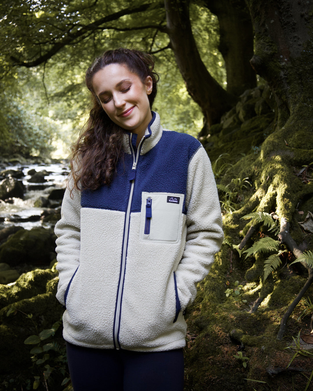 Polar Full Zip Fleece - Beige