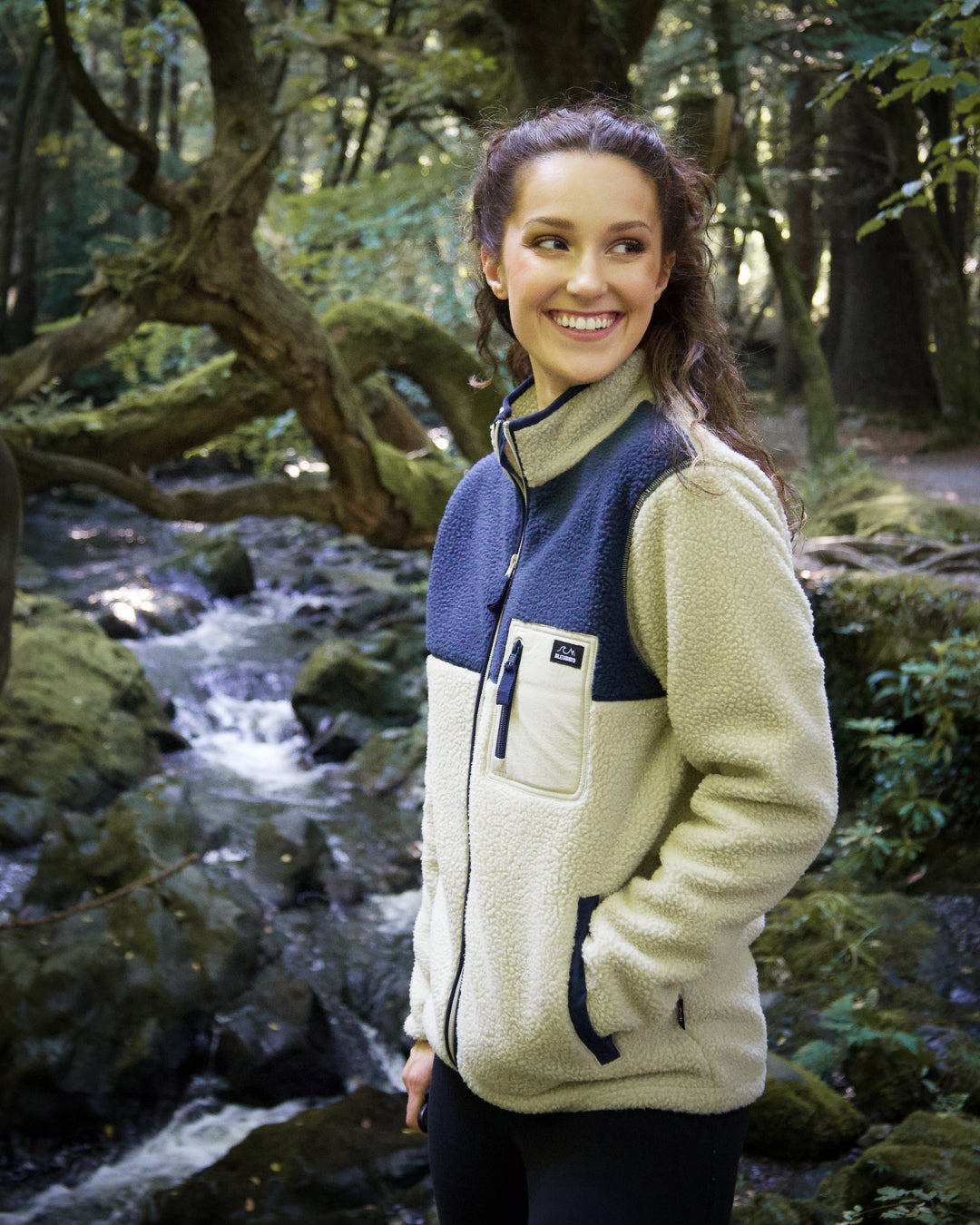 Polar Full Zip Fleece - Beige