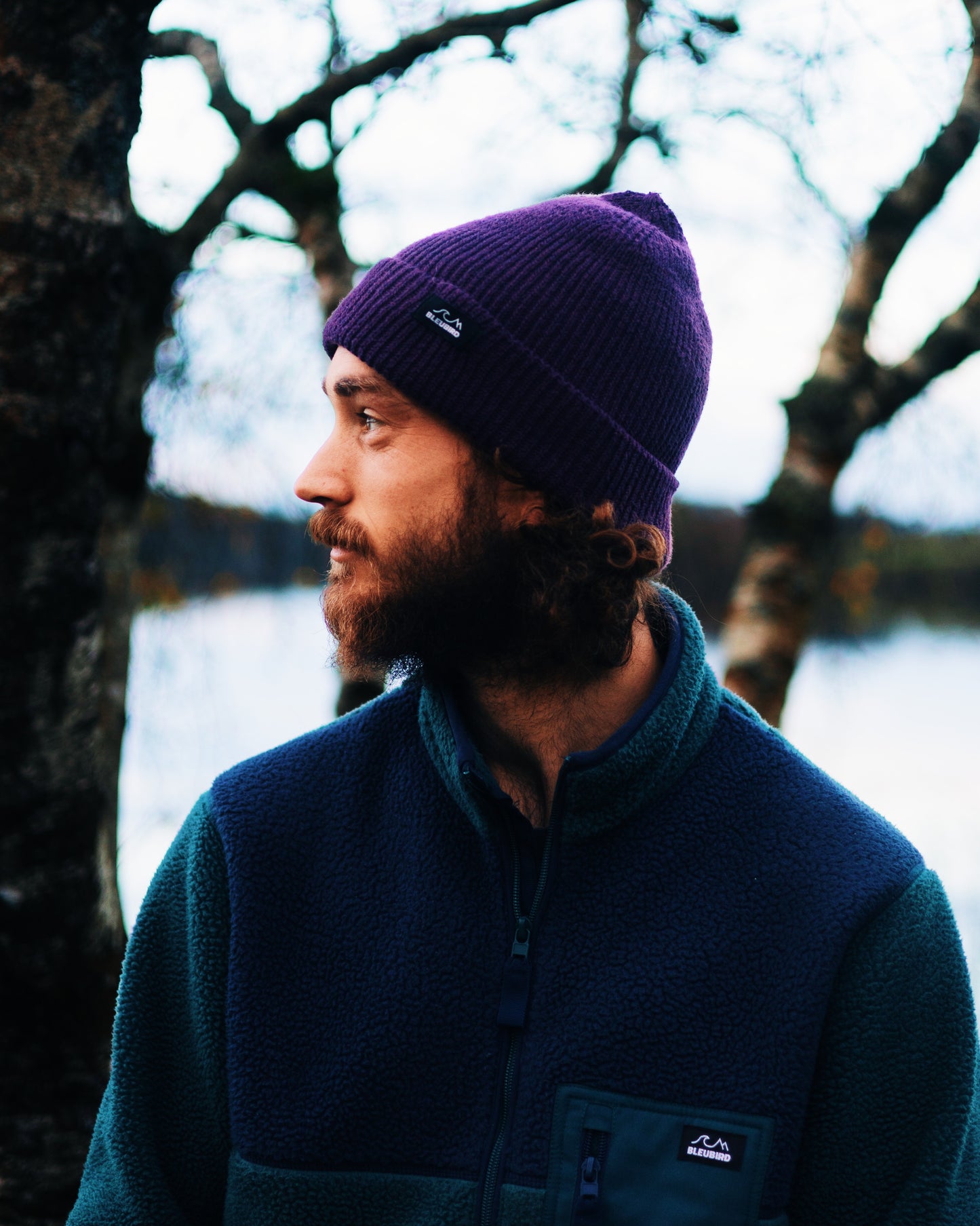 Elements Beanie Recycled - Berry