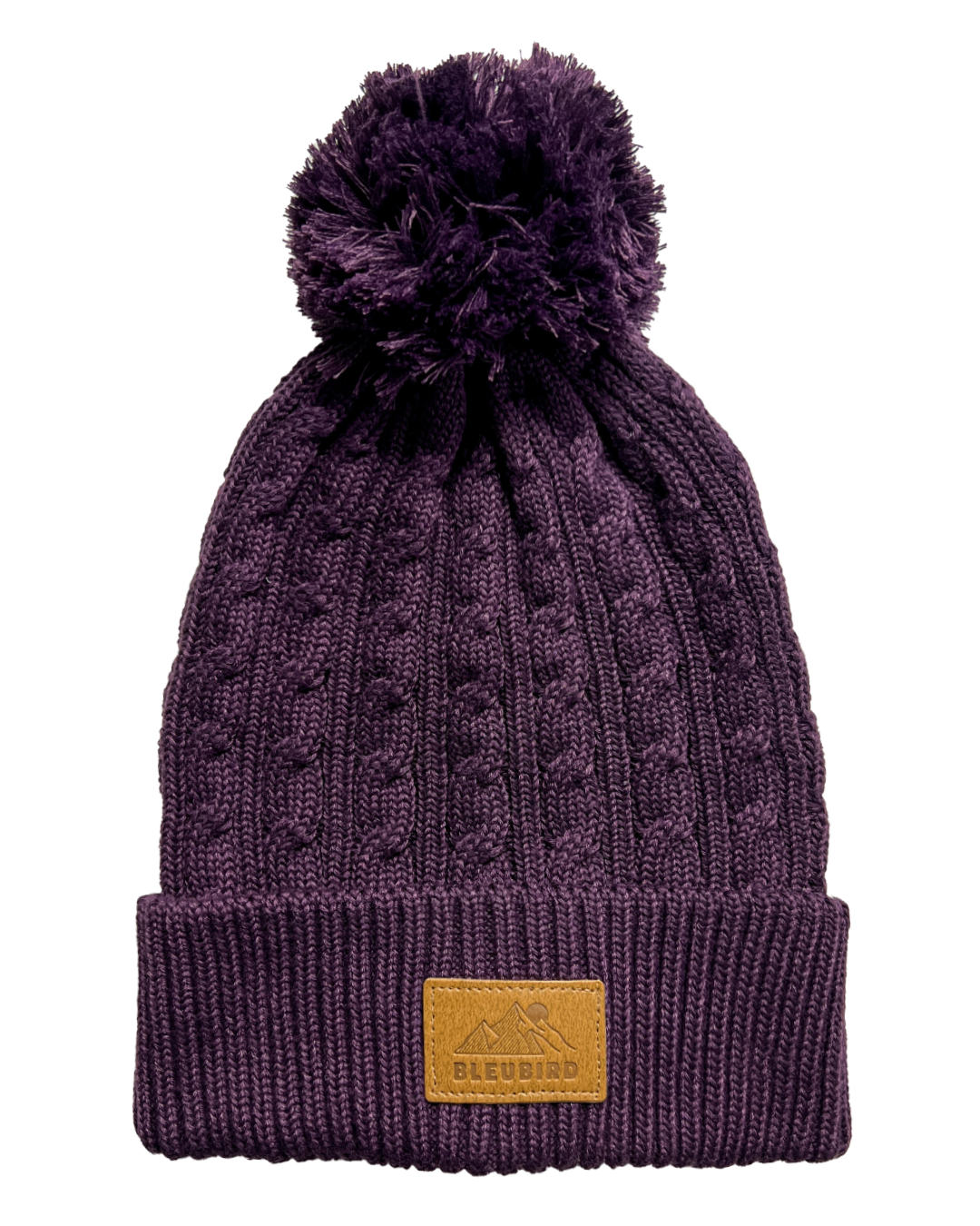 Bobble Beanie Recycled - Berry