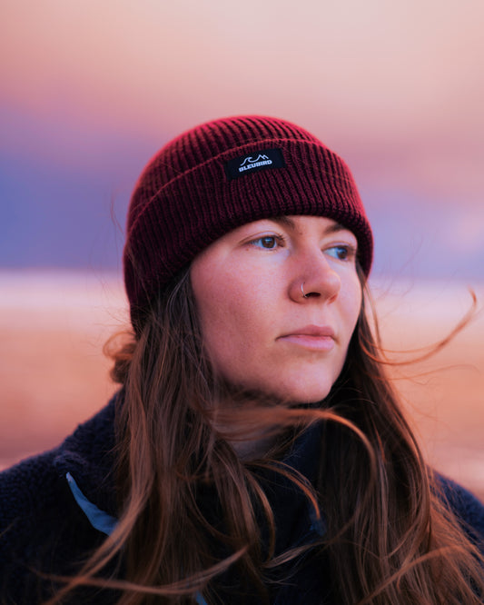 Elements Beanie Recycled - Burgundy
