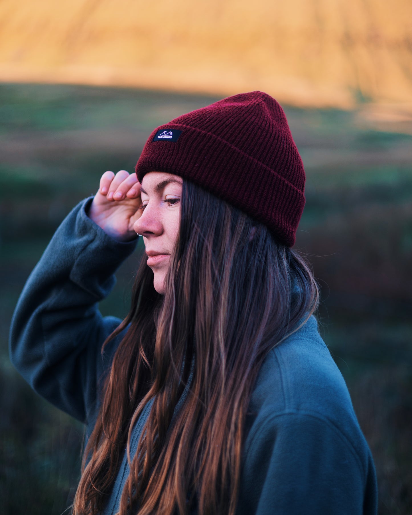 Elements Beanie Recycled - Burgundy