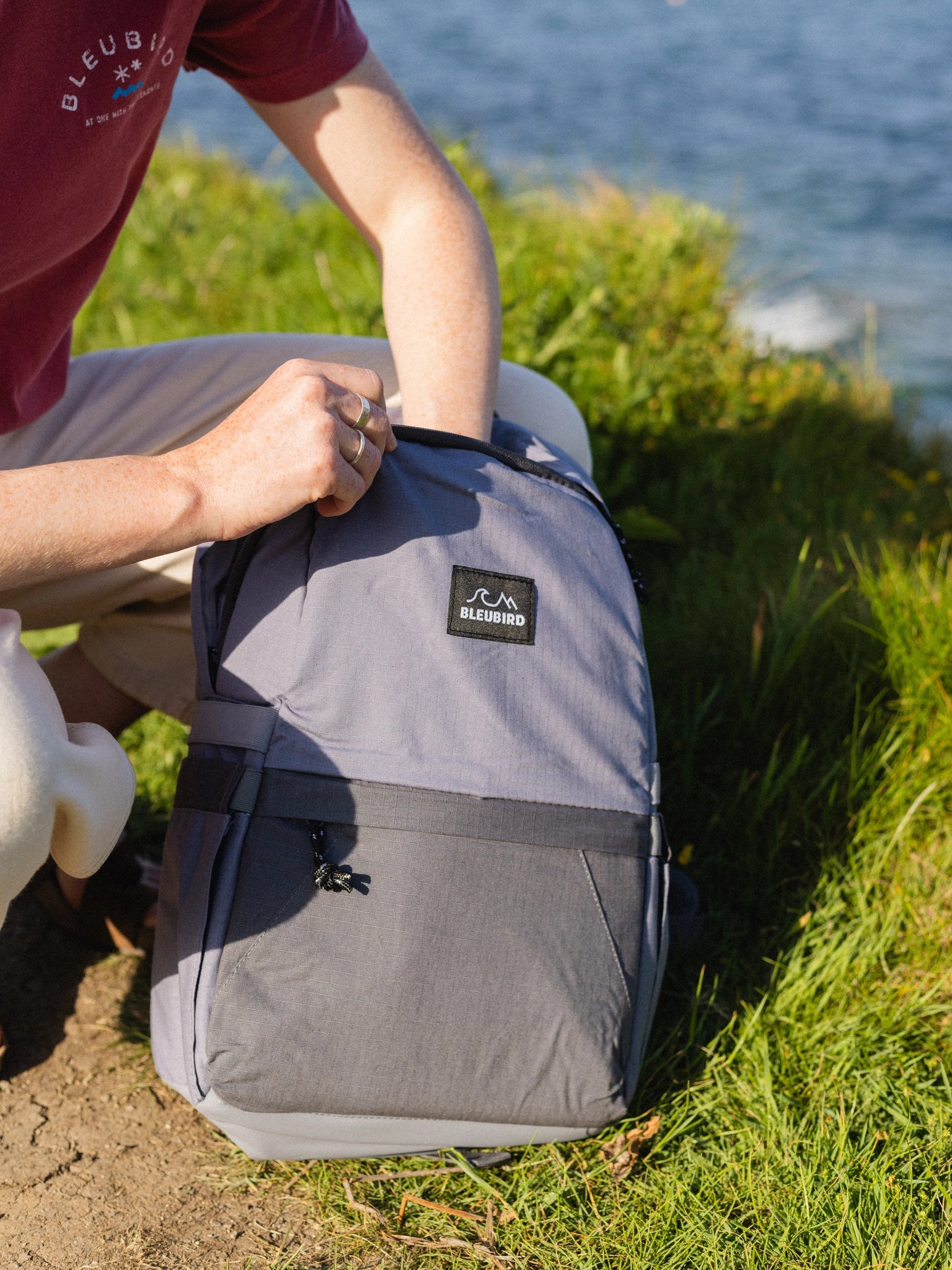 The Core Backpack - Denim
