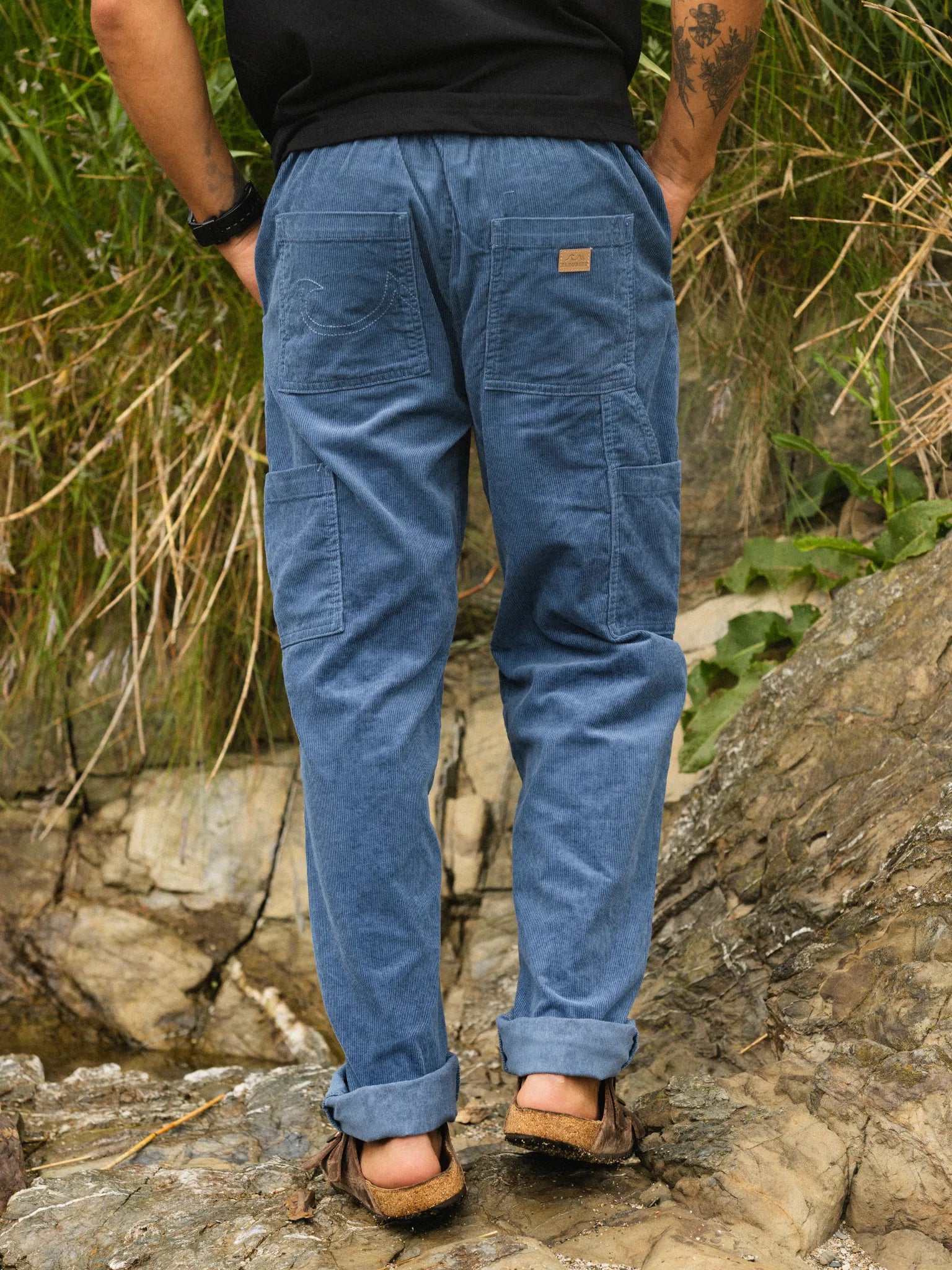 Cedar Cord Trousers - Denim