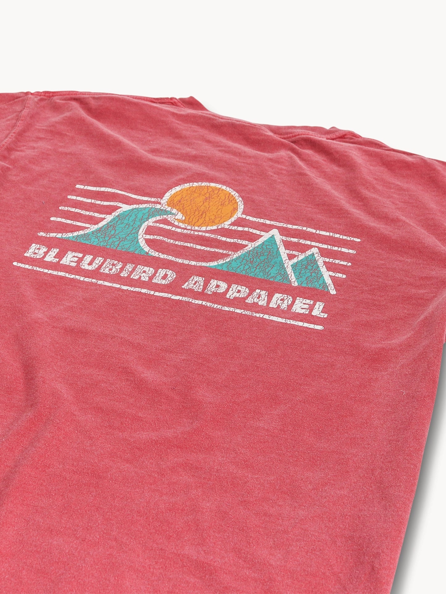 Crimson Horizon Tee