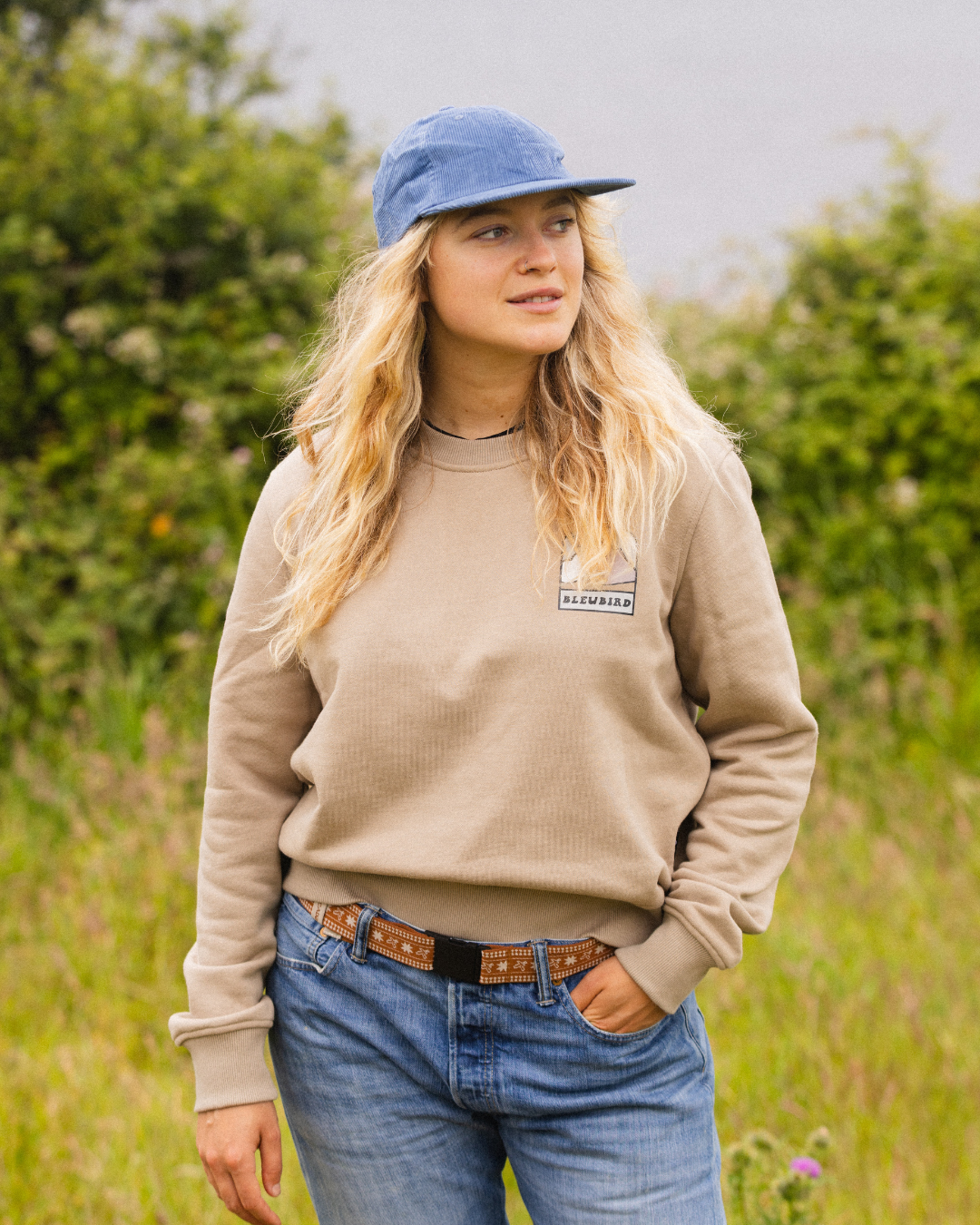 Escape Cropped Crew - Desert Sand
