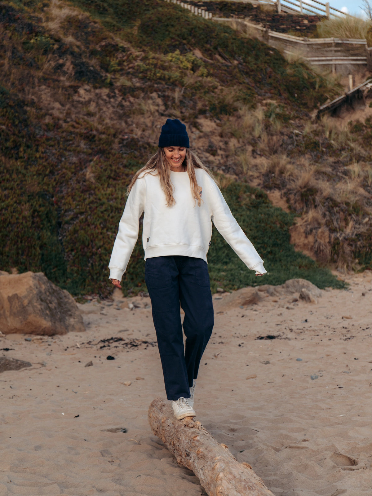 Cove Trousers - Ash Navy