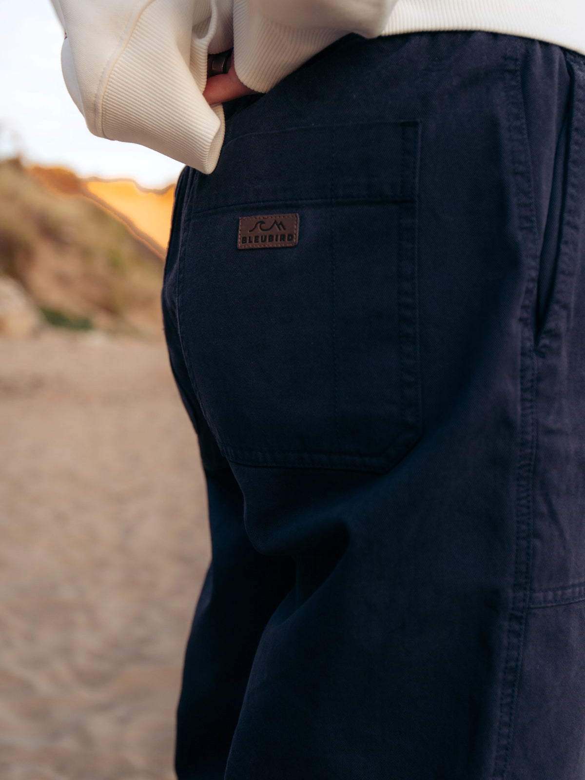 Cove Trousers - Ash Navy