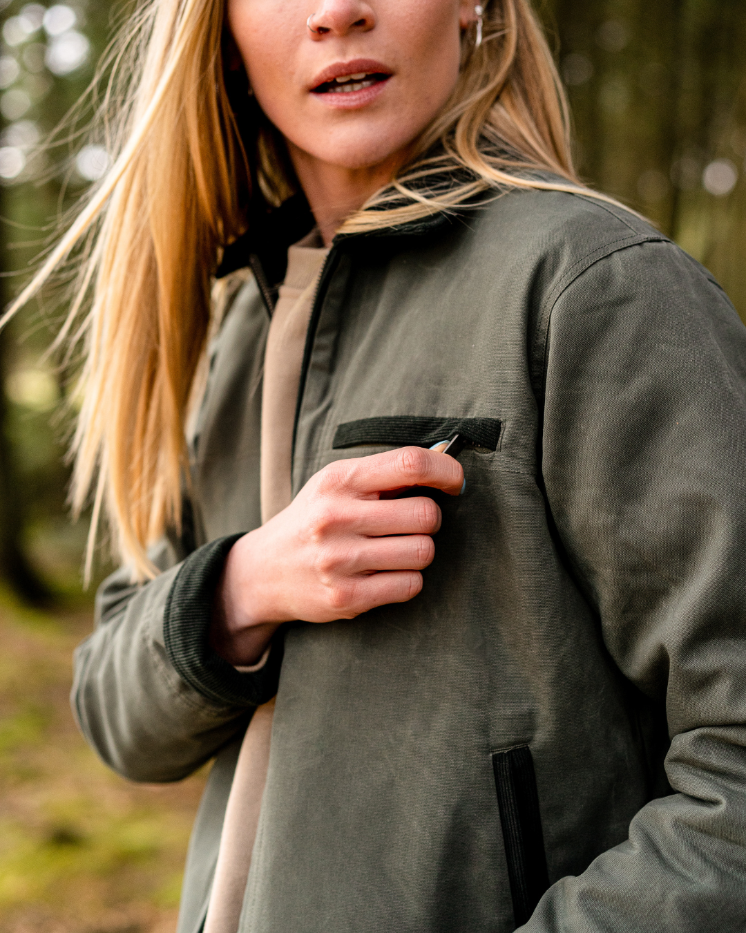 Cypress Jacket - Womens - Washed Forest