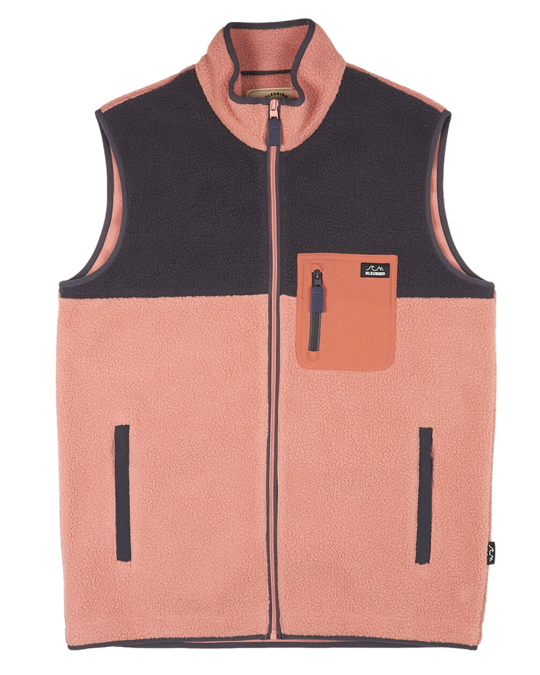 Polar Gilet Fleece - Coral