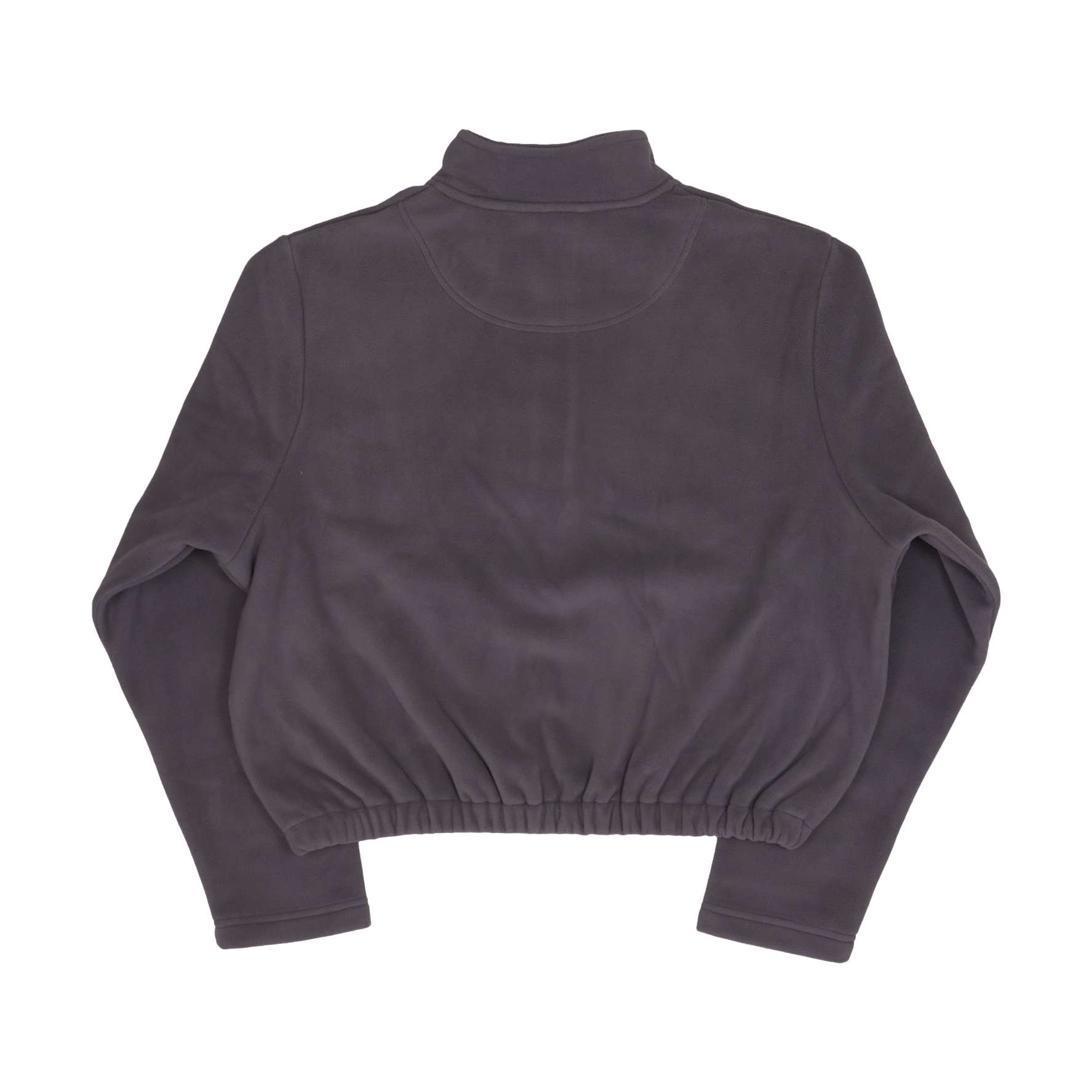 S/Y - Recycled Cropped Fleece - Graphite - S