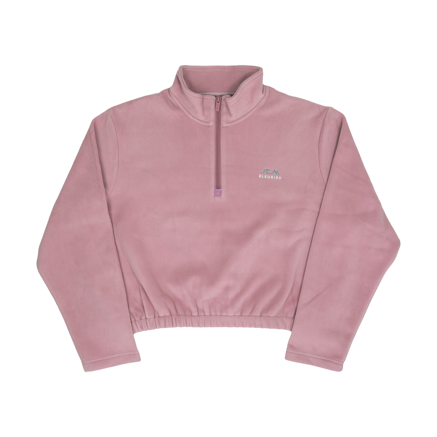 S/Y - Cropped Fleece - Dusty Pink