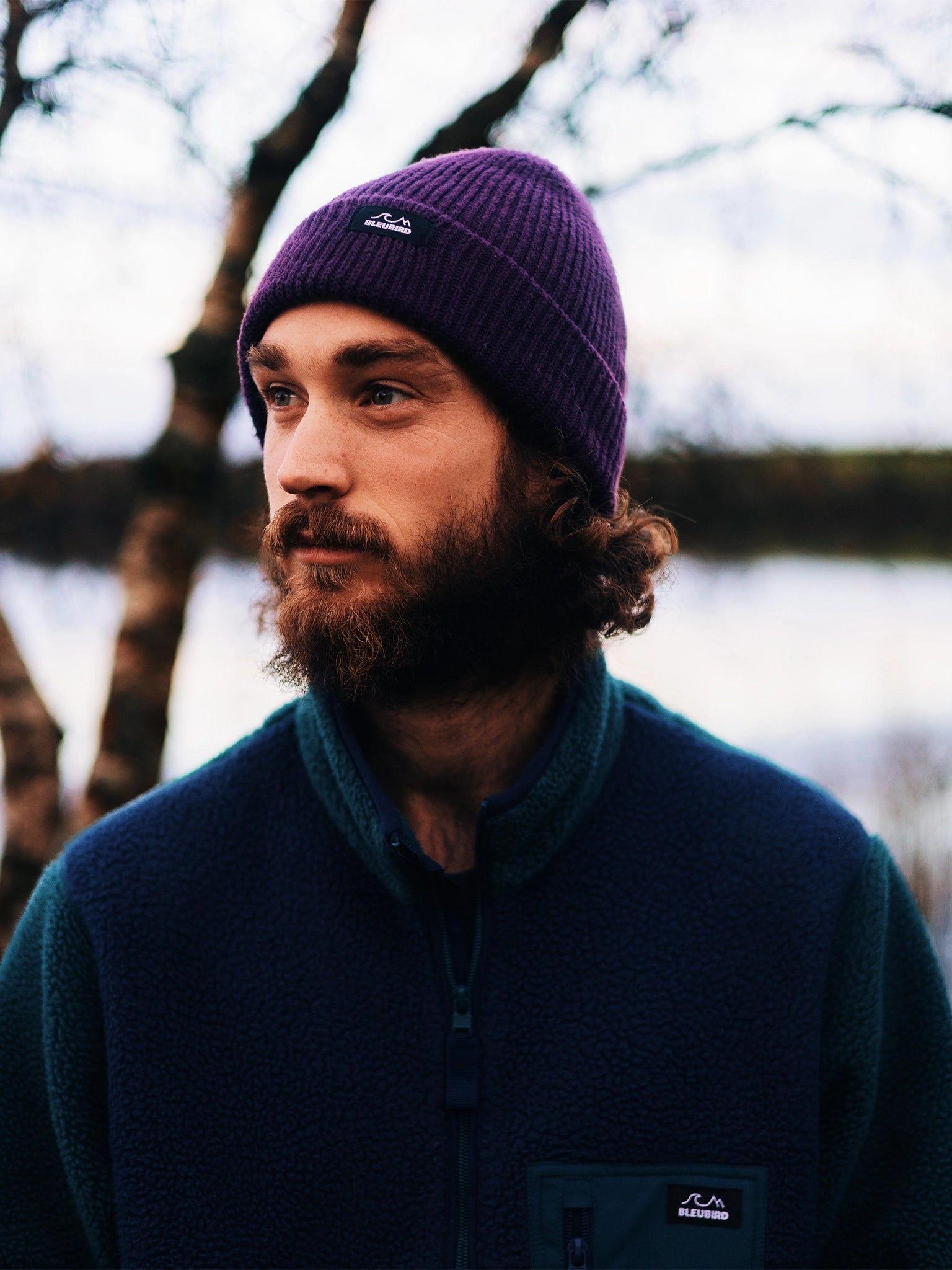 Elements Beanie Recycled - Berry