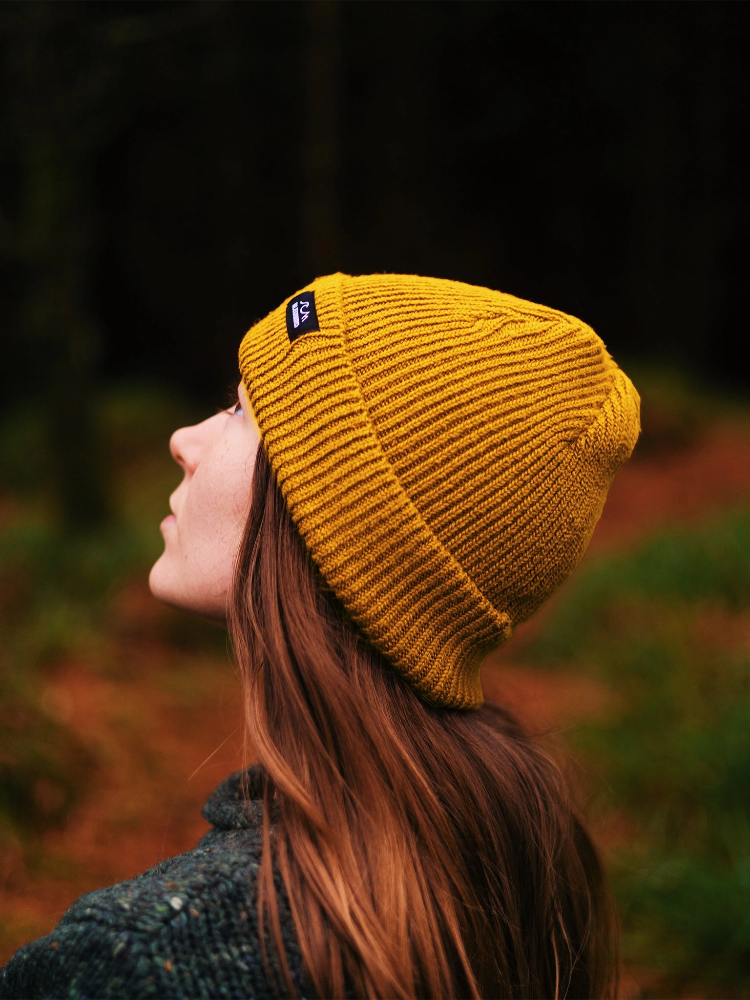 Fisher Beanie Recycled - Yellow