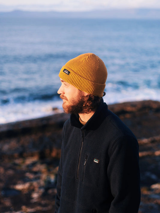 Fisher Beanie Recycled - Yellow