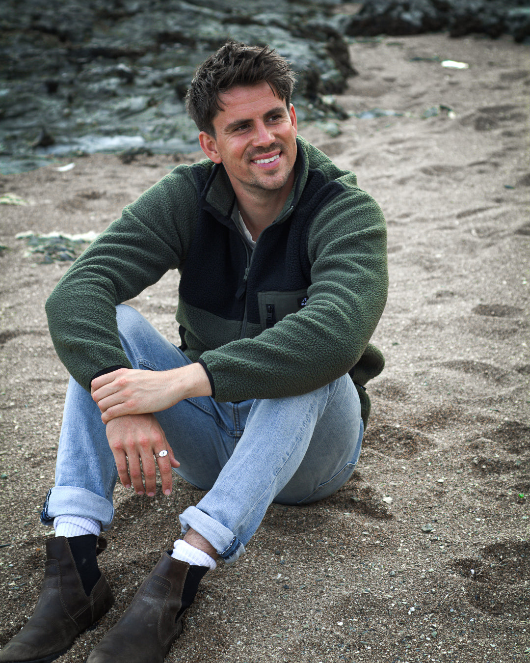 Polar Full Zip Fleece - Forest