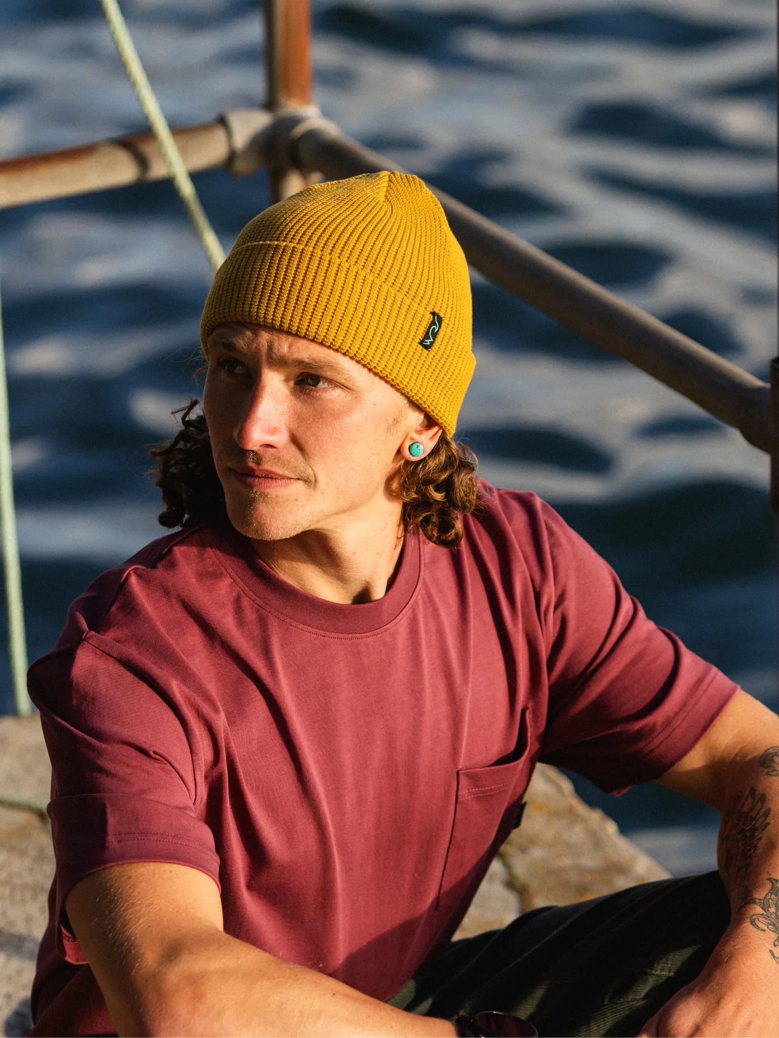 Re-Wild Pocket Tee - Berry