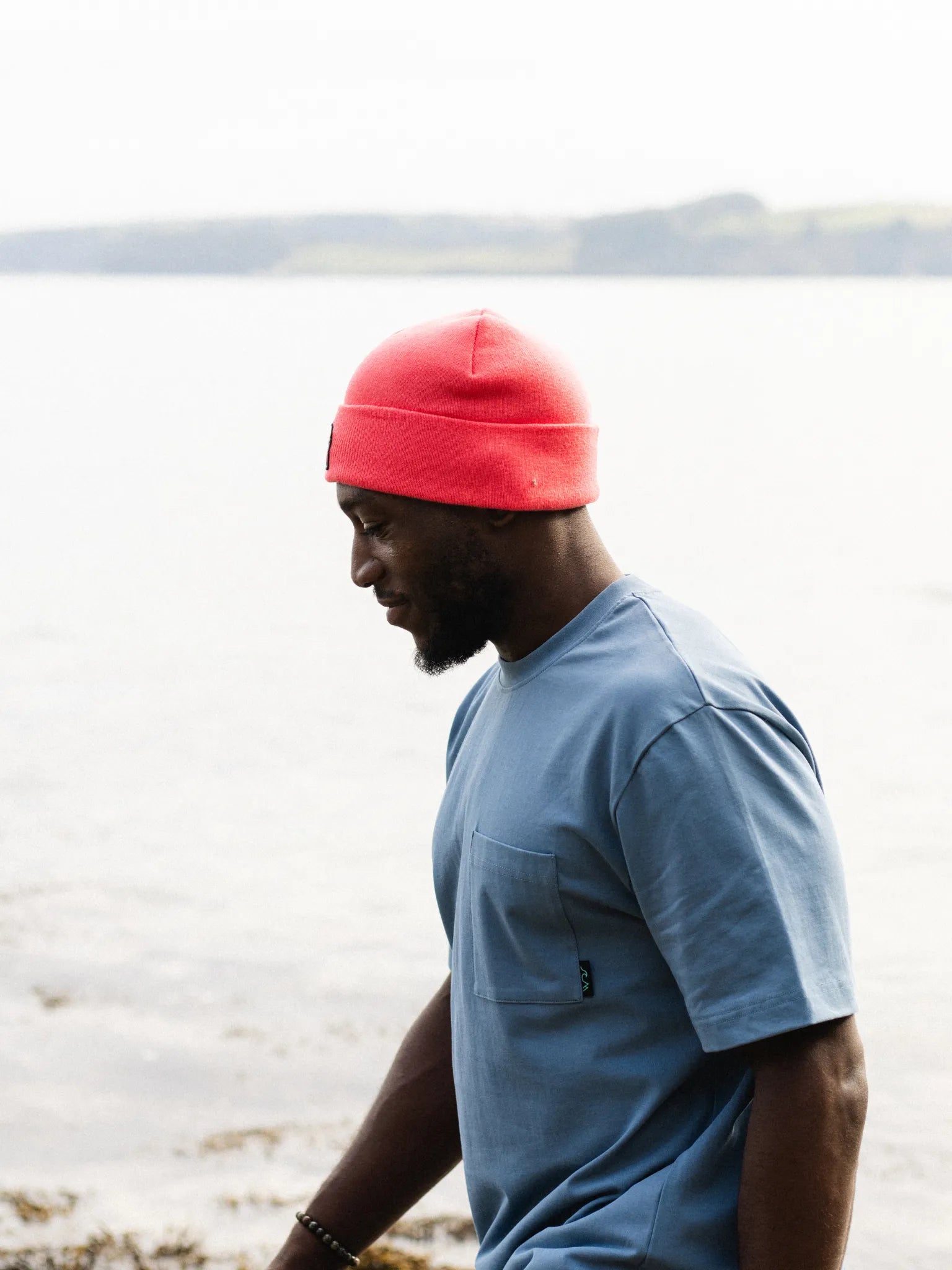 Re-Wild Pocket Tee - Blue