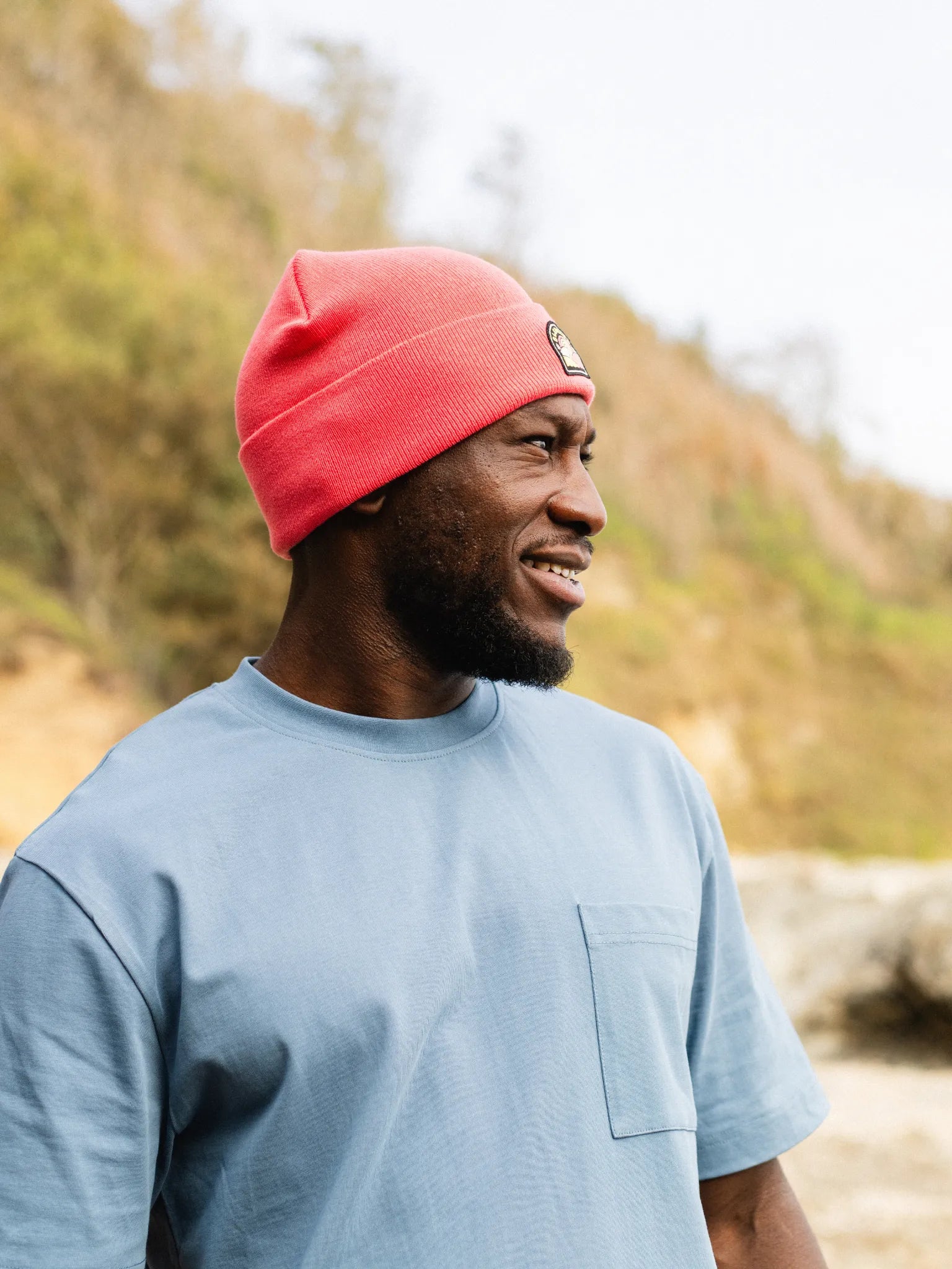 Re-Wild Pocket Tee - Blue