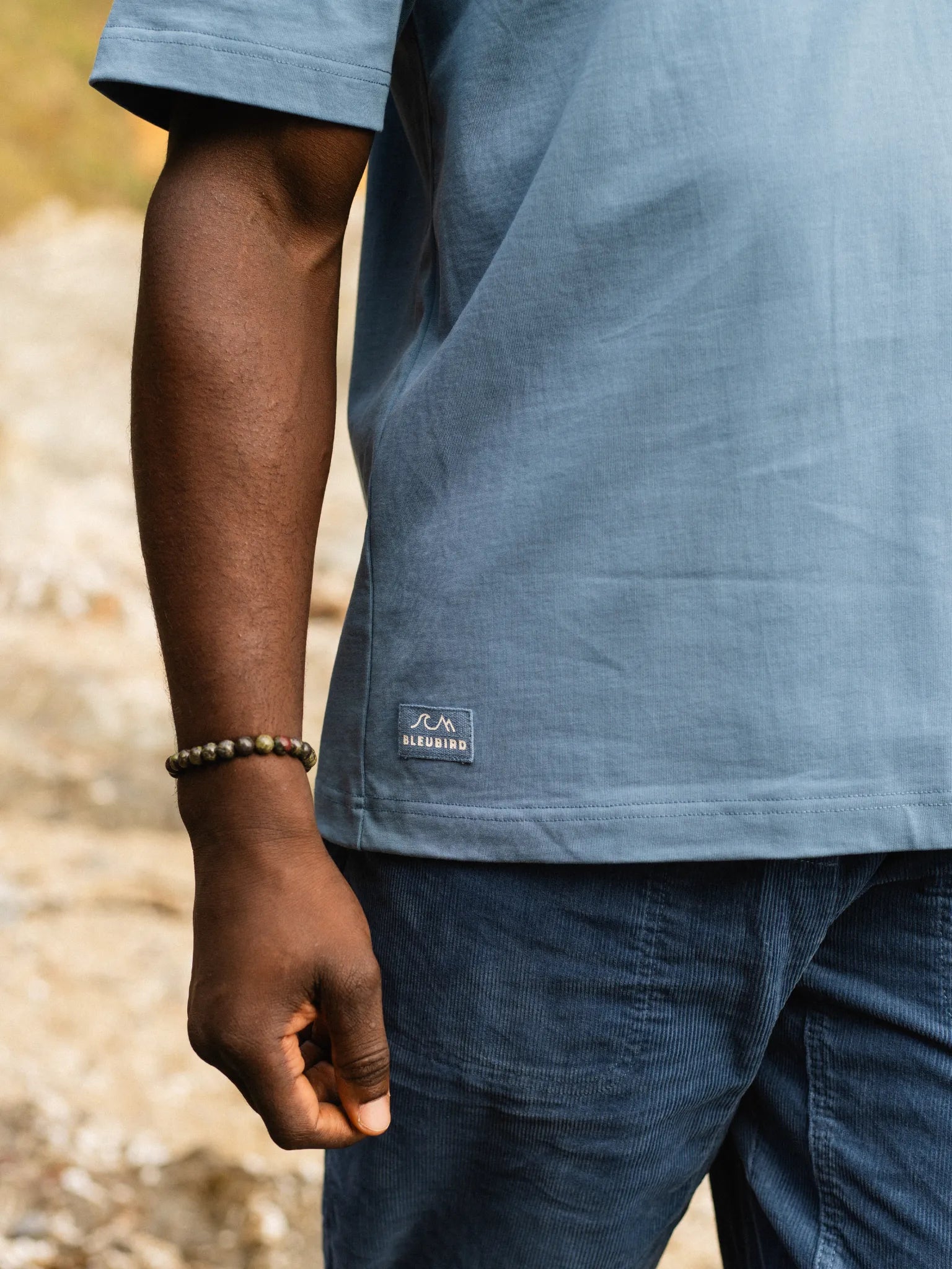 Re-Wild Pocket Tee - Blue