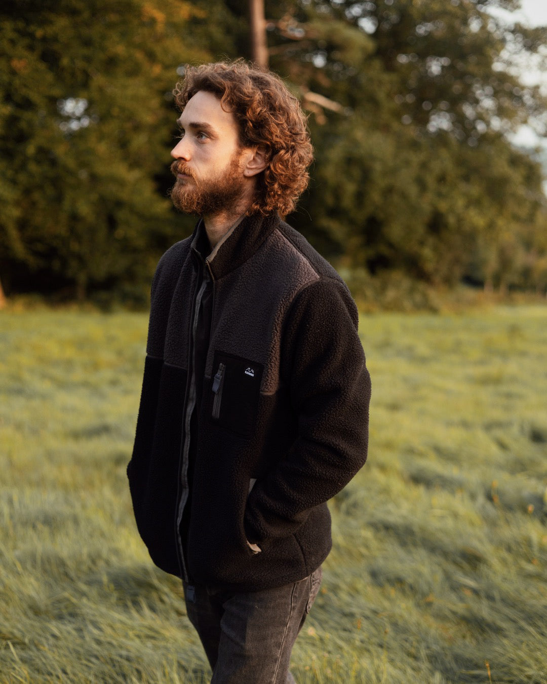 Polar Full Zip Fleece - Charcoal