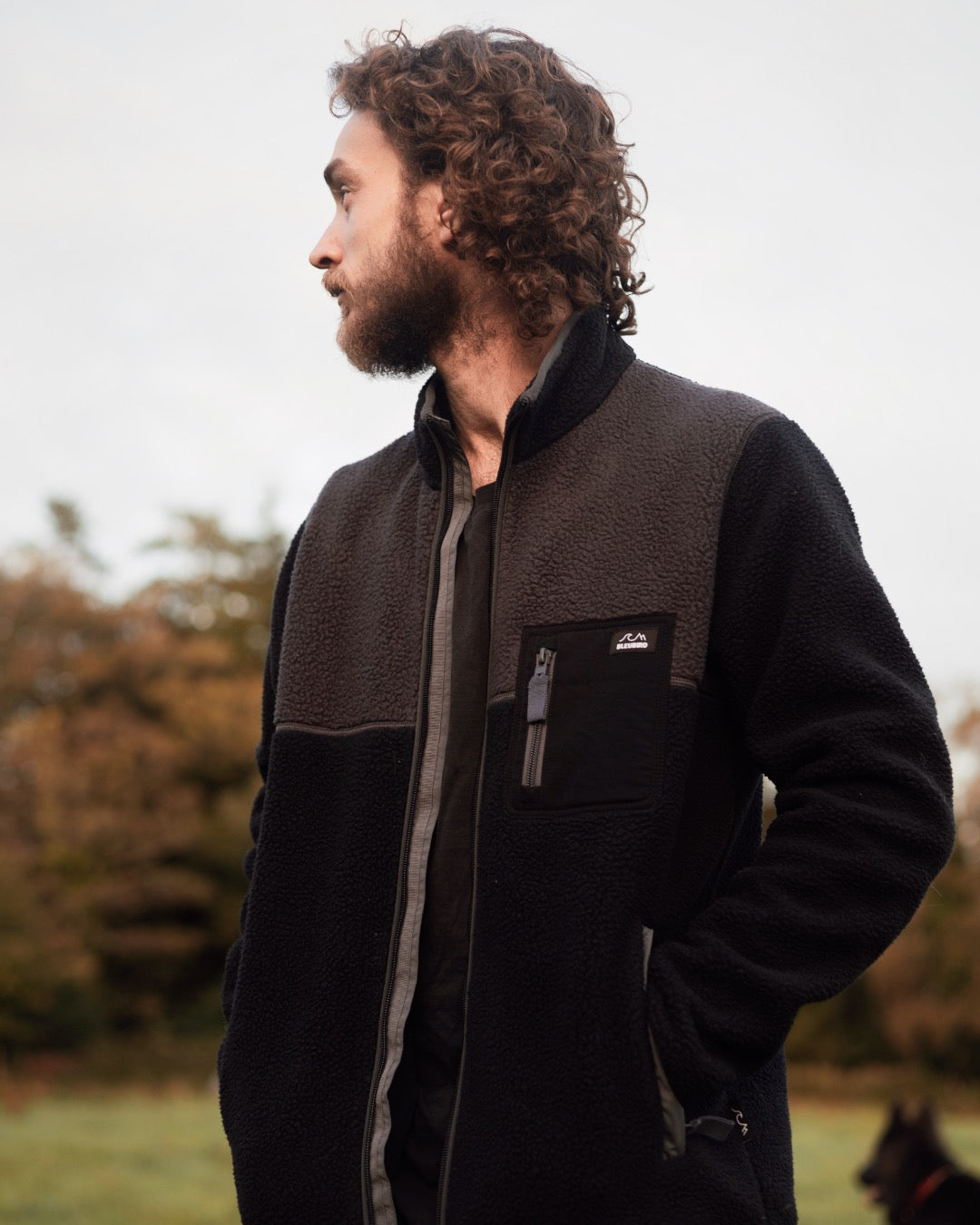 Polar Full Zip Fleece - Charcoal