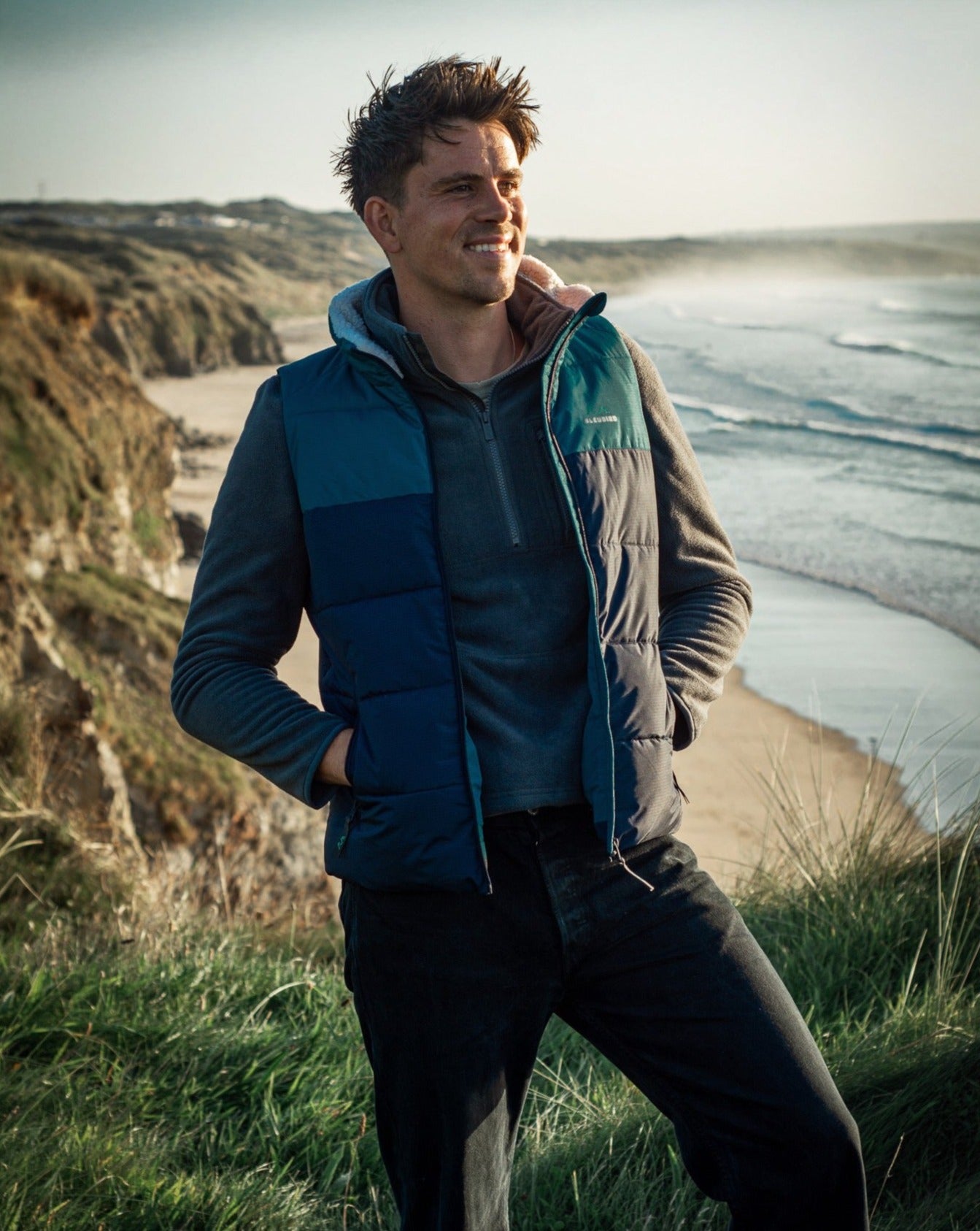 S/Y - Vanoise Gilet - Mens - Teal