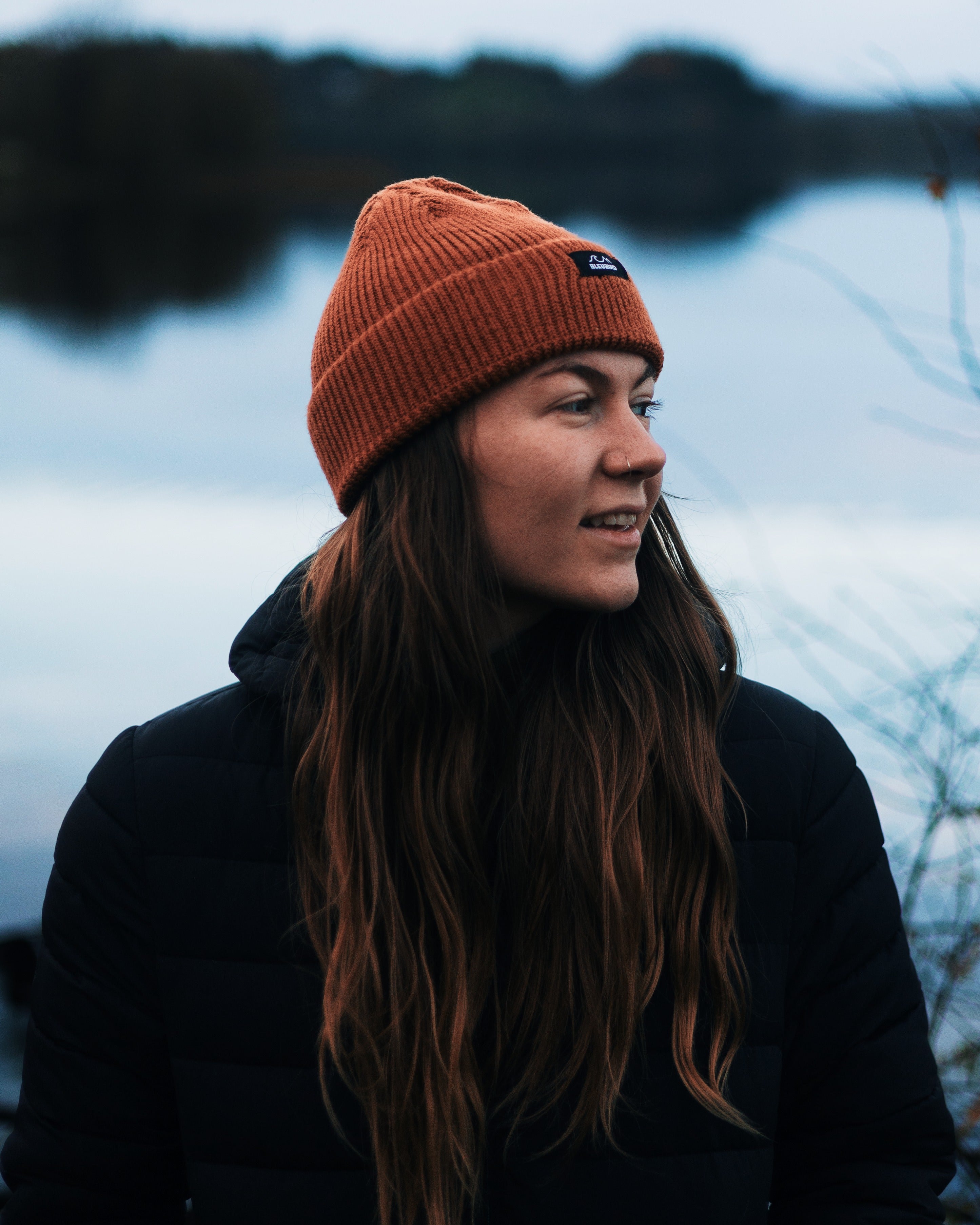 Fisher Beanie Recycled - Rust