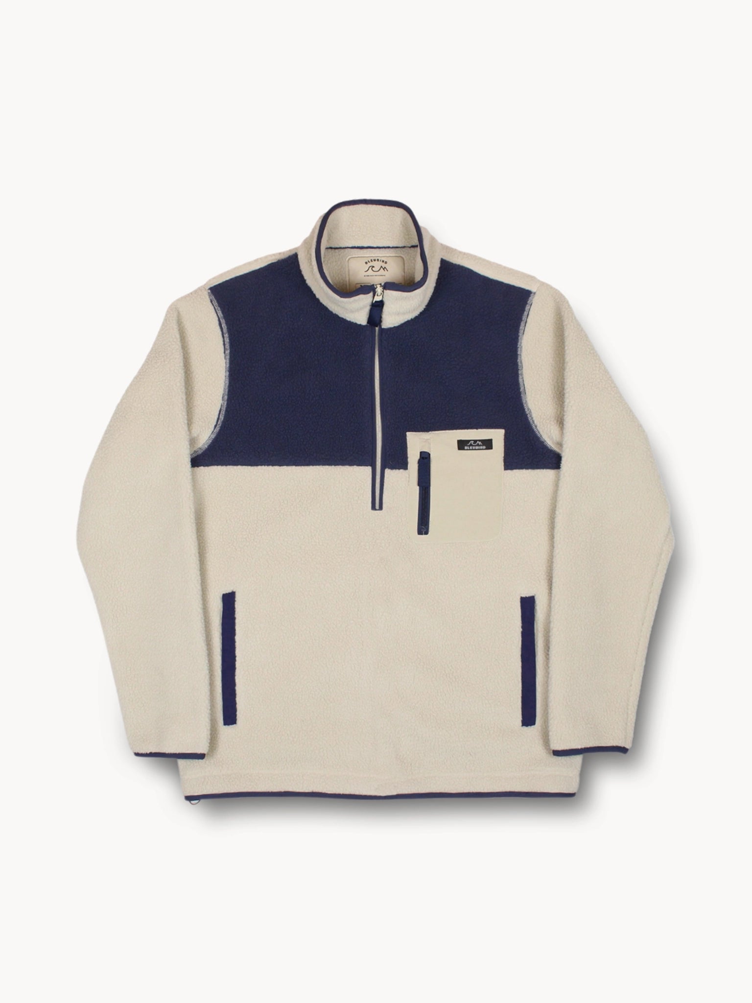 Polar 1/4 Zip Fleece - Beige