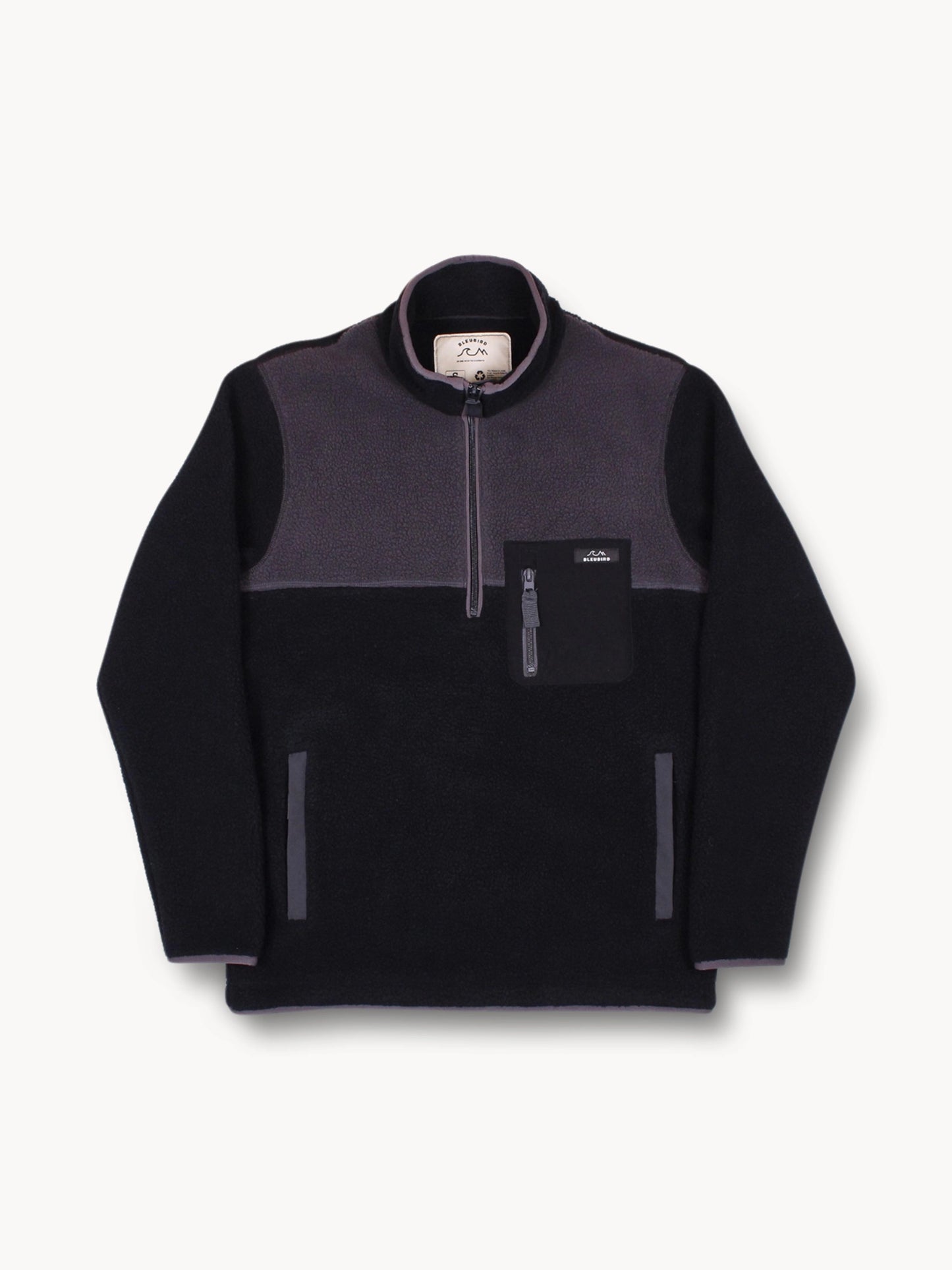 Polar 1/4 Zip Fleece - Charcoal