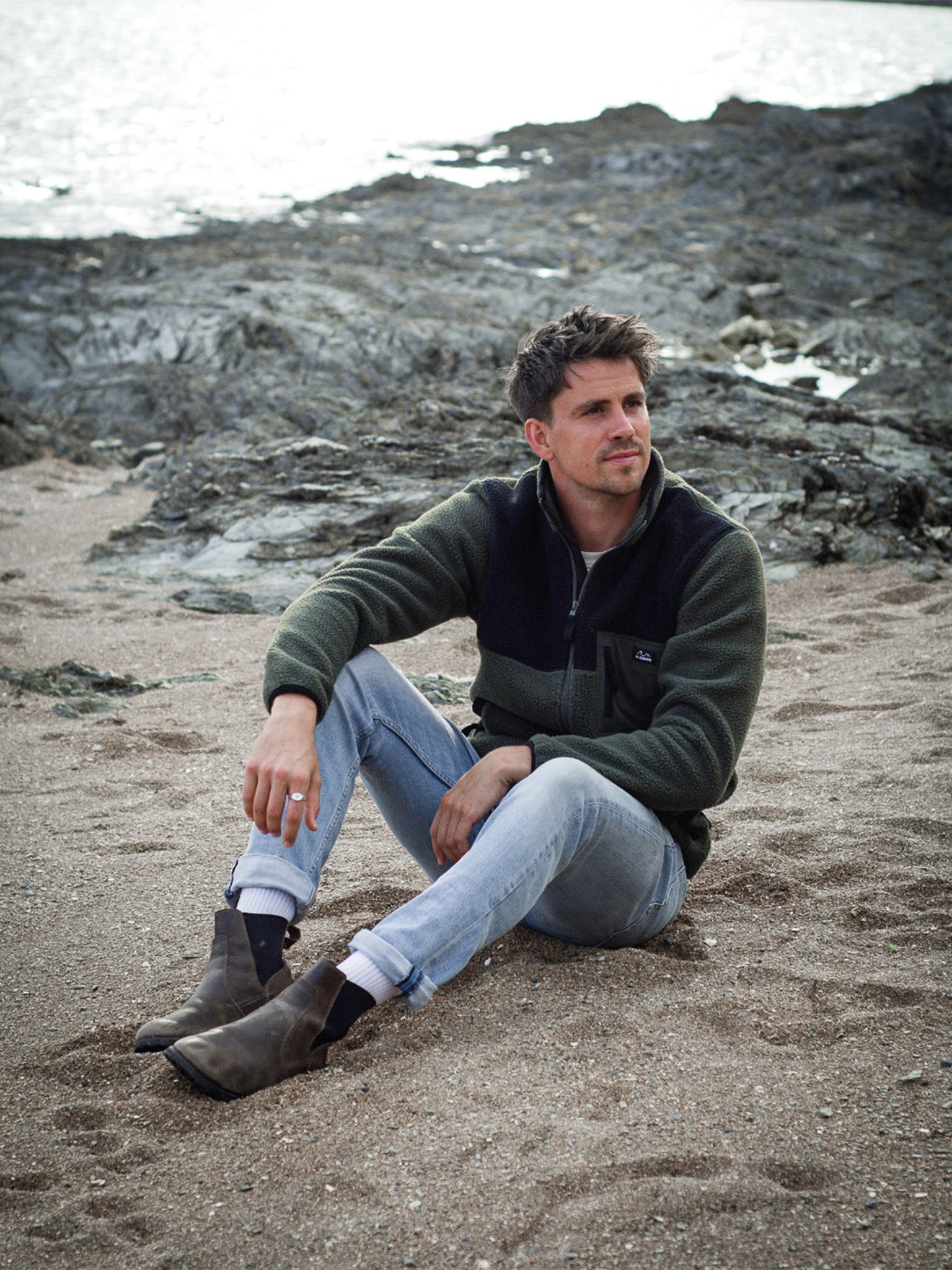 Polar Full Zip Fleece - Forest