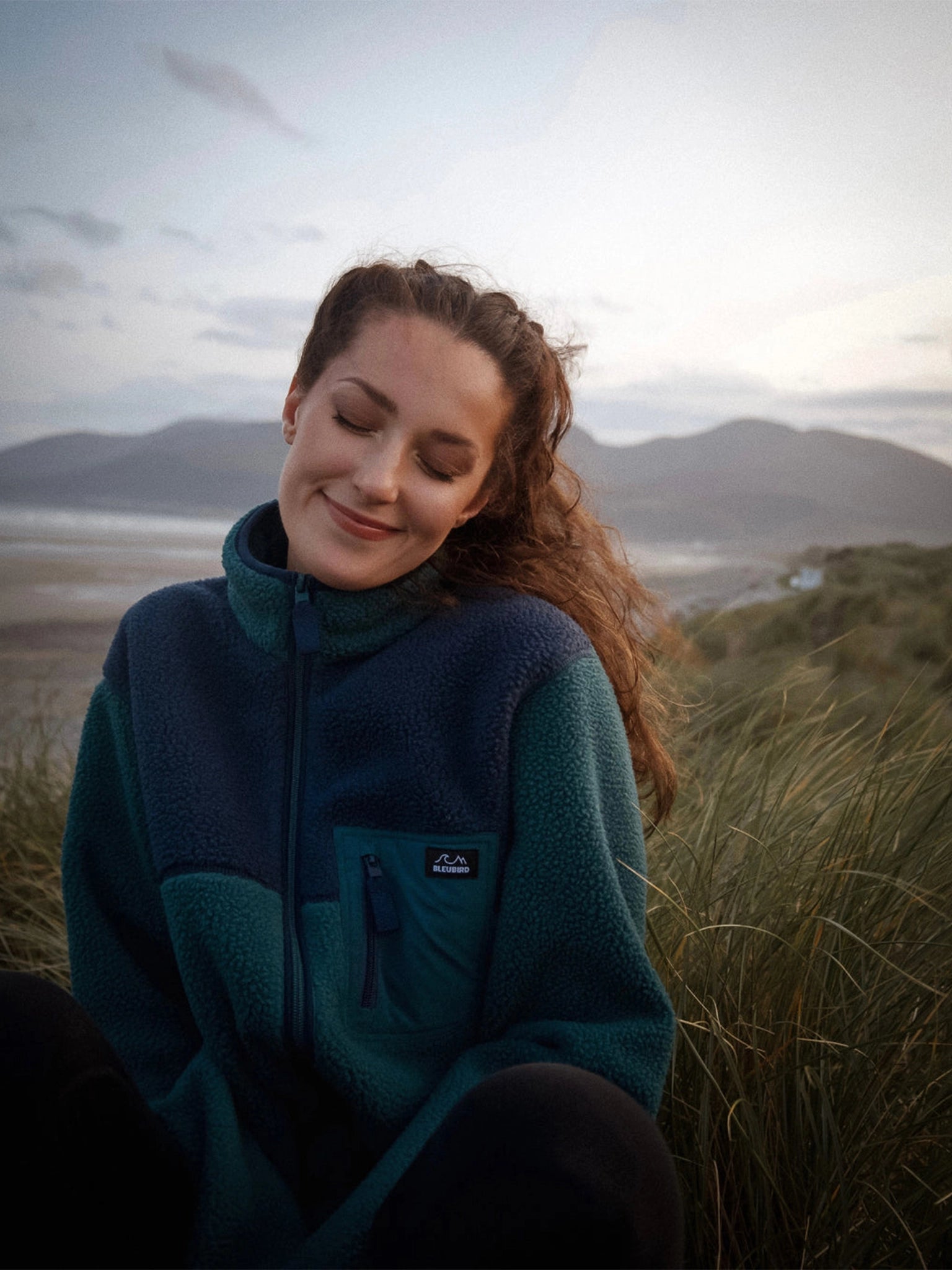 Polar Full Zip Fleece - Teal