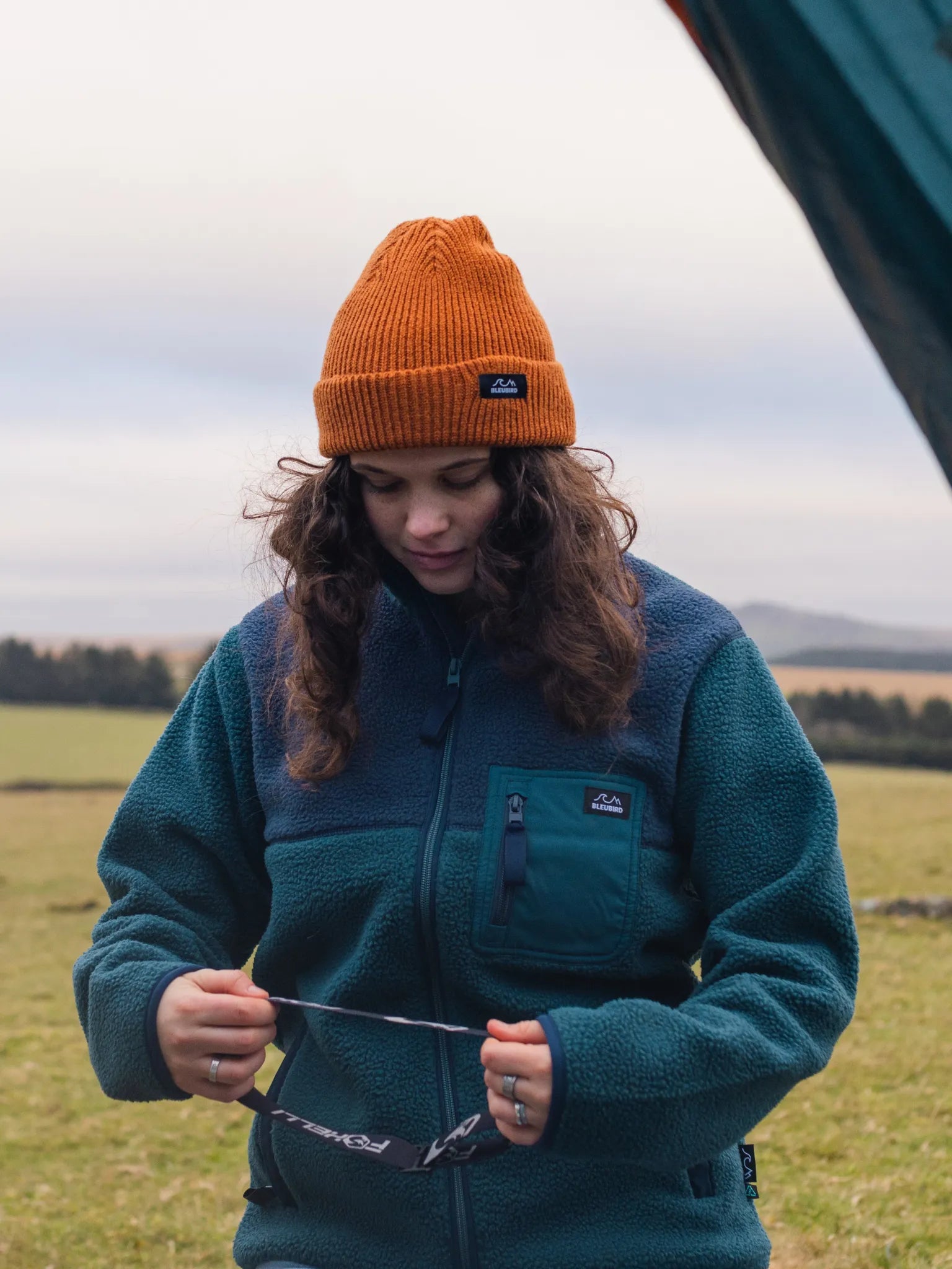 Fisher Beanie Recycled - Rust