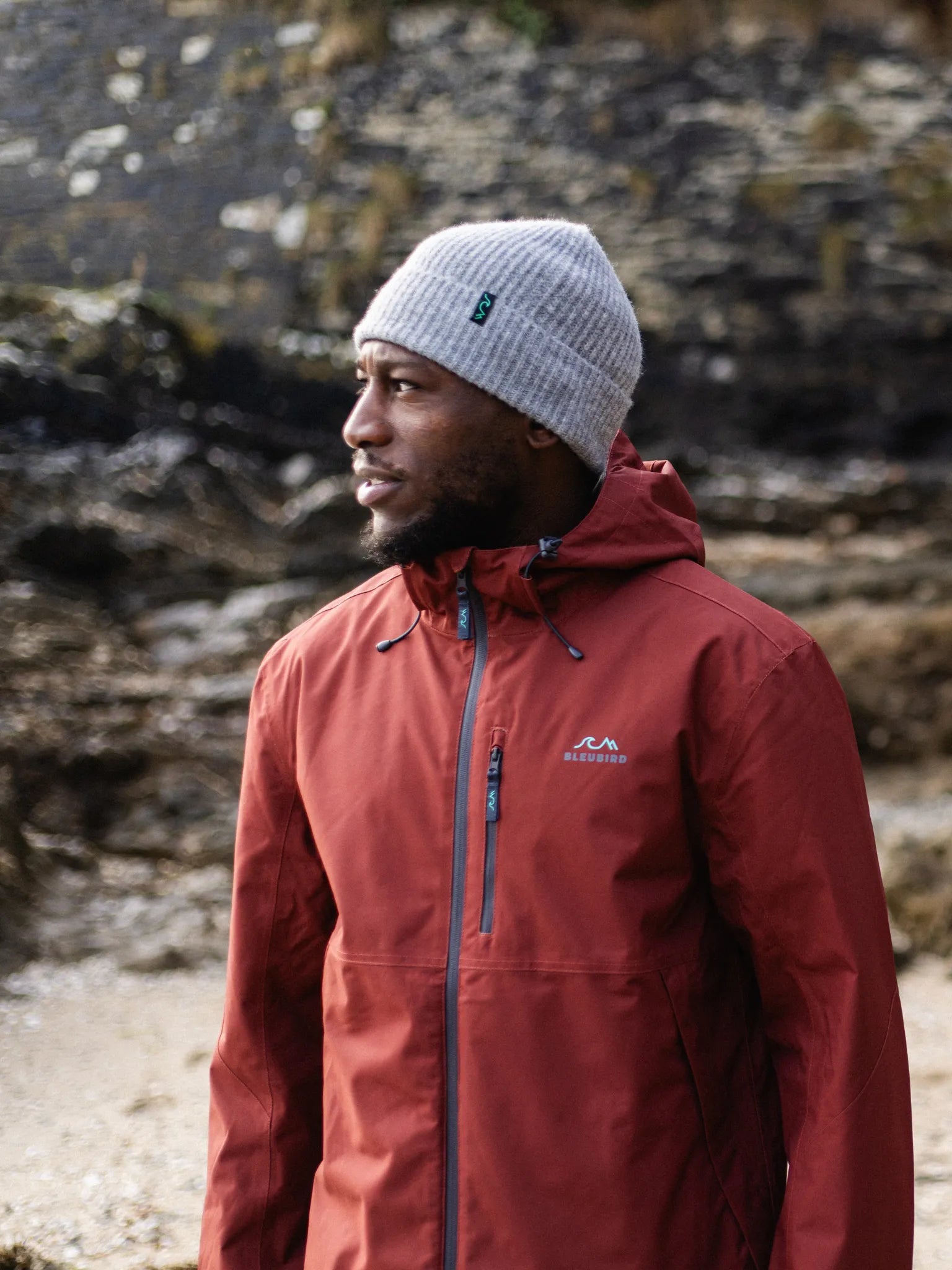 Flint Beanie - Brushed Grey