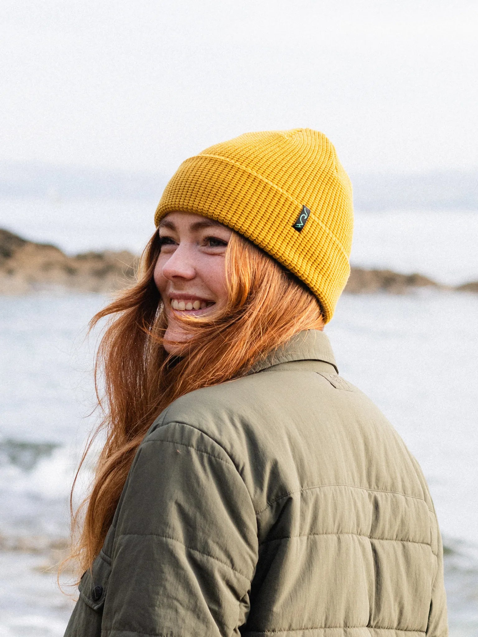 Trail Beanie - Mustard
