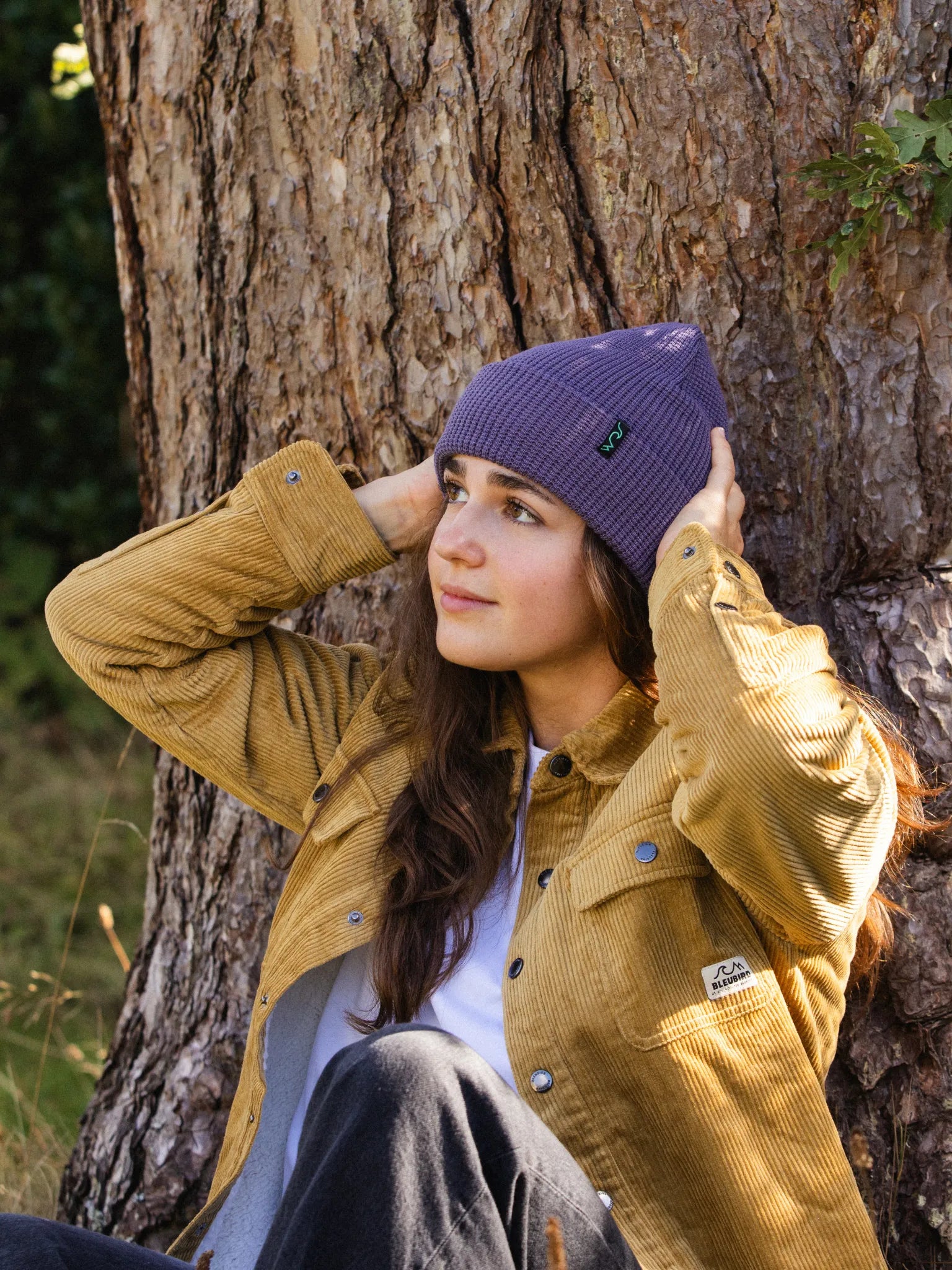 Trail Beanie - Washed Plum