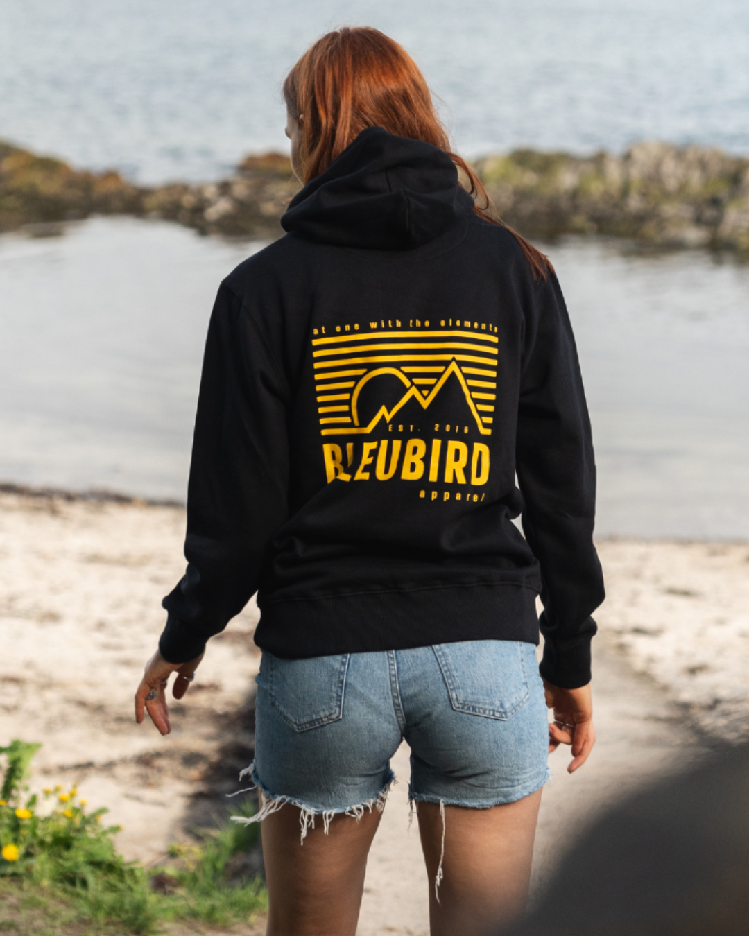 Retro Peaks Hood - Black