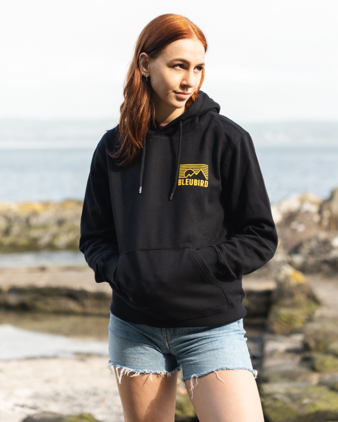 Retro Peaks Hood - Black