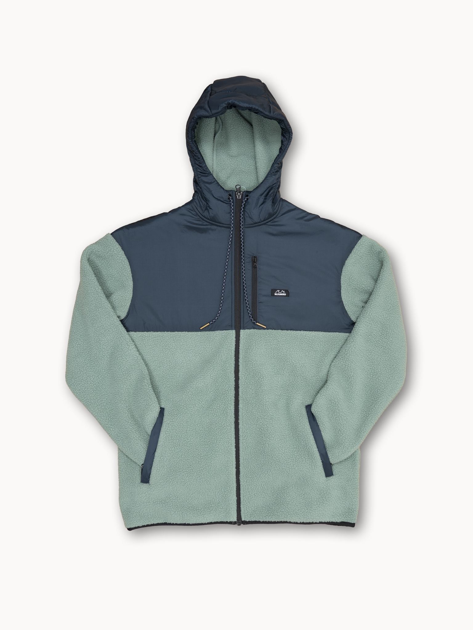 S/Y - Polar Hybrid Full Zip - Sage - S