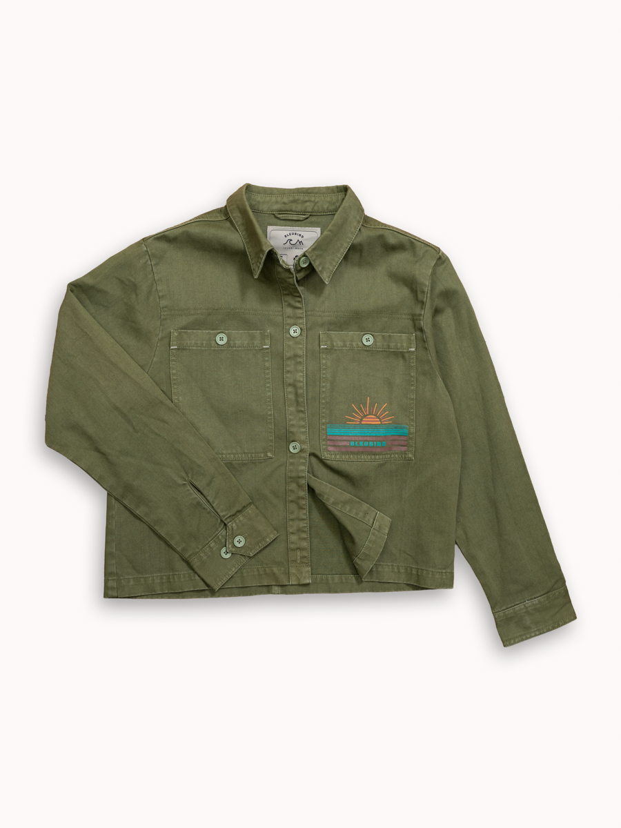 S/Y - Fern Jacket - Dark Sage - S