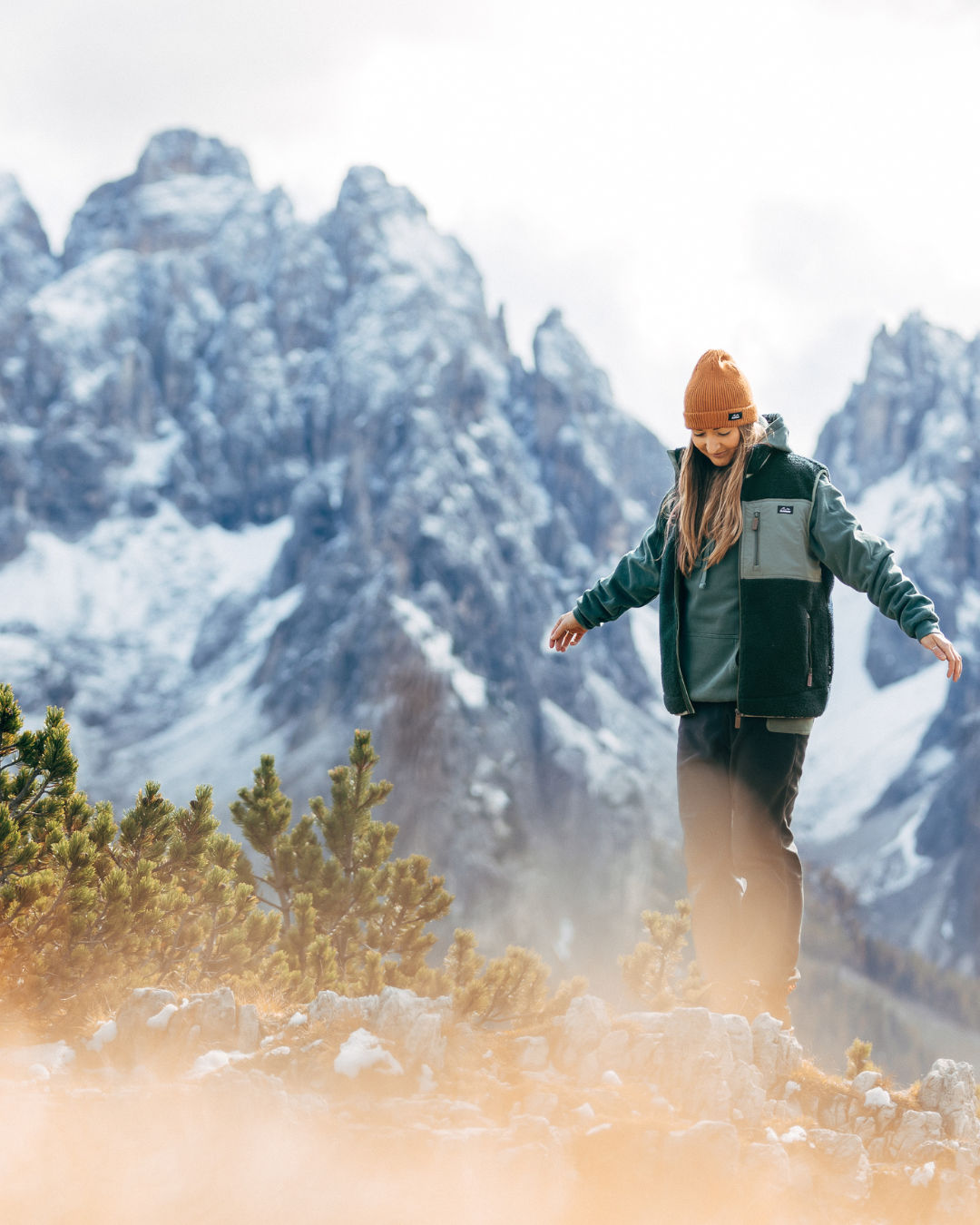 S/Y - Sherpa Fleece Gilet - Willow