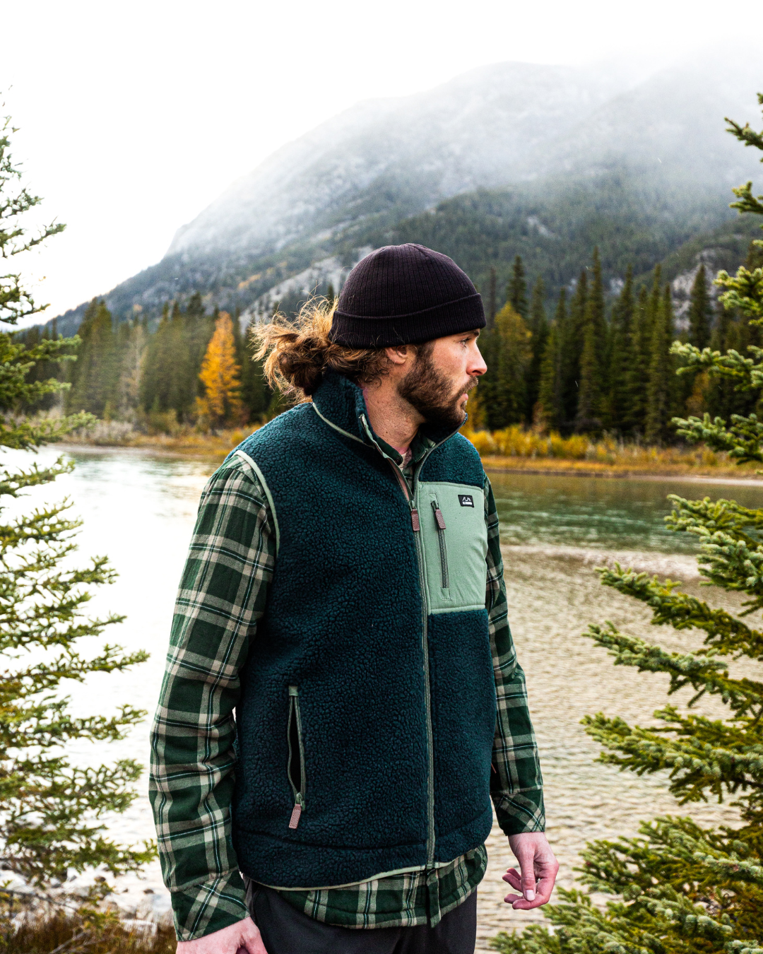 S/Y - Sherpa Fleece Gilet - Willow